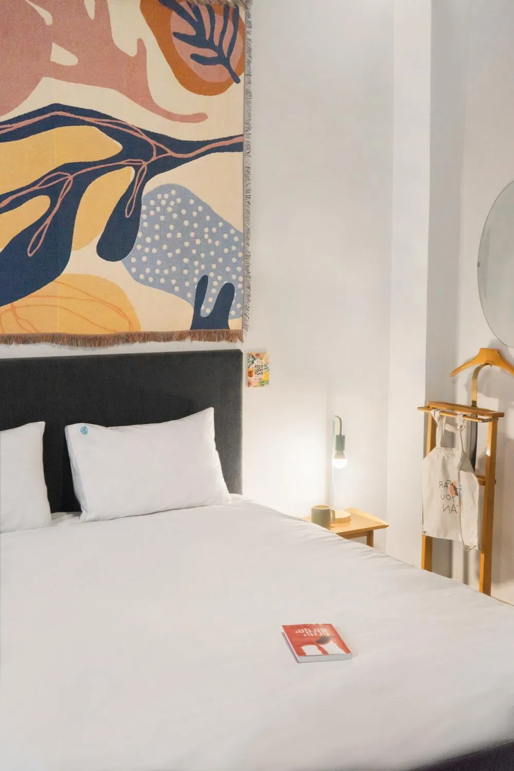 Decorative detail, Bed in The Caravan