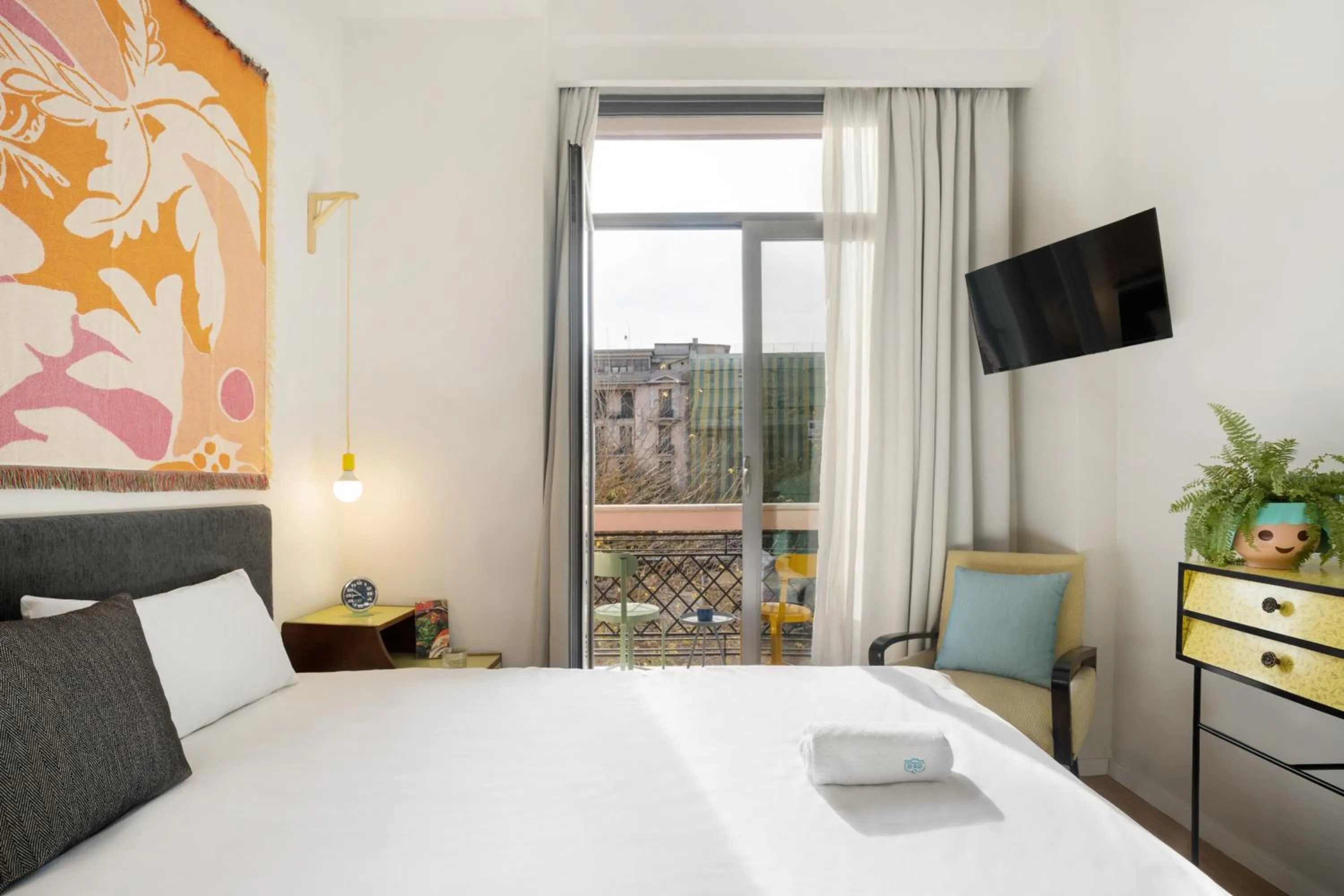 Bedroom, Bed in The Caravan