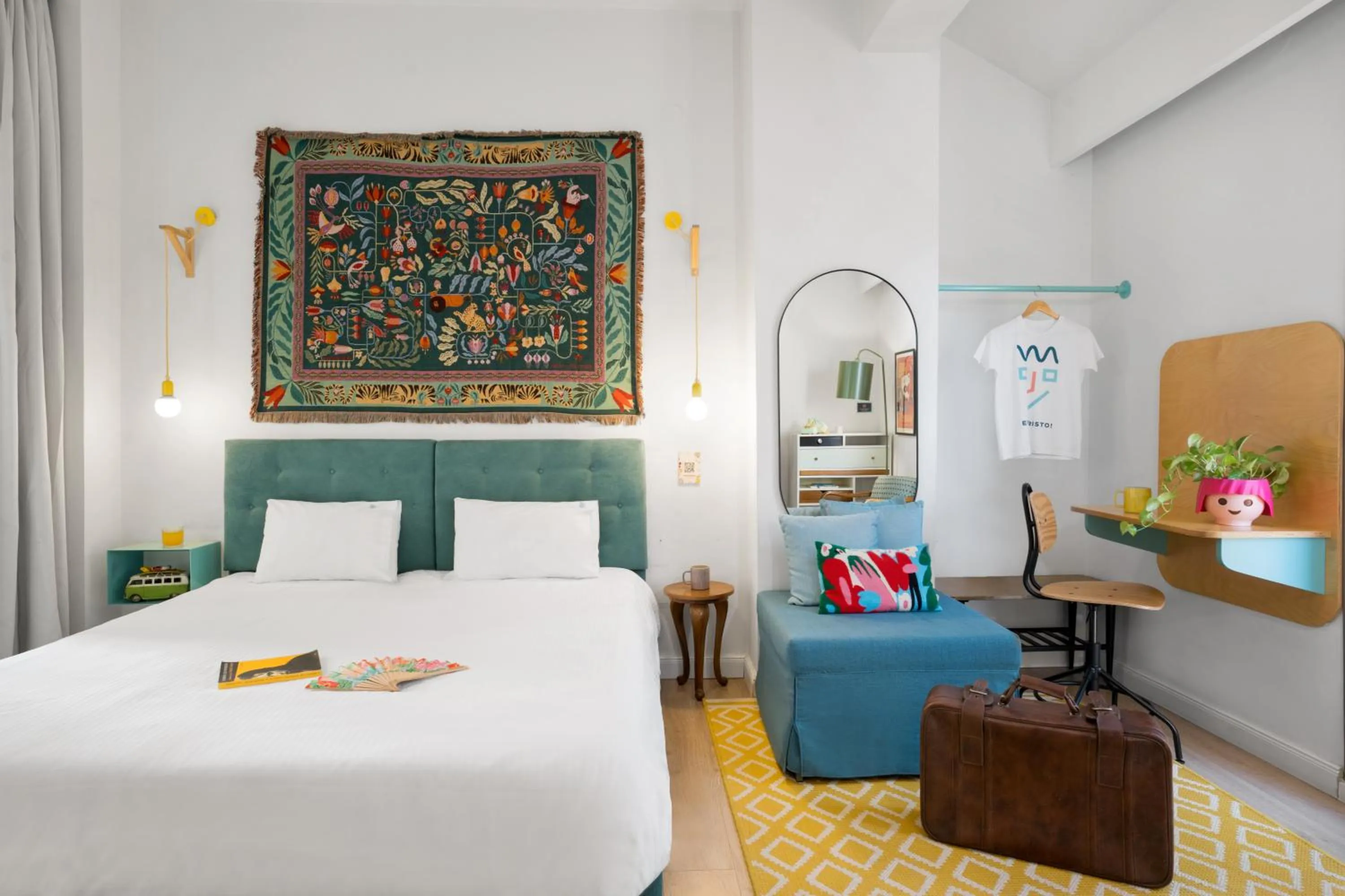 Bedroom, Bed in The Caravan