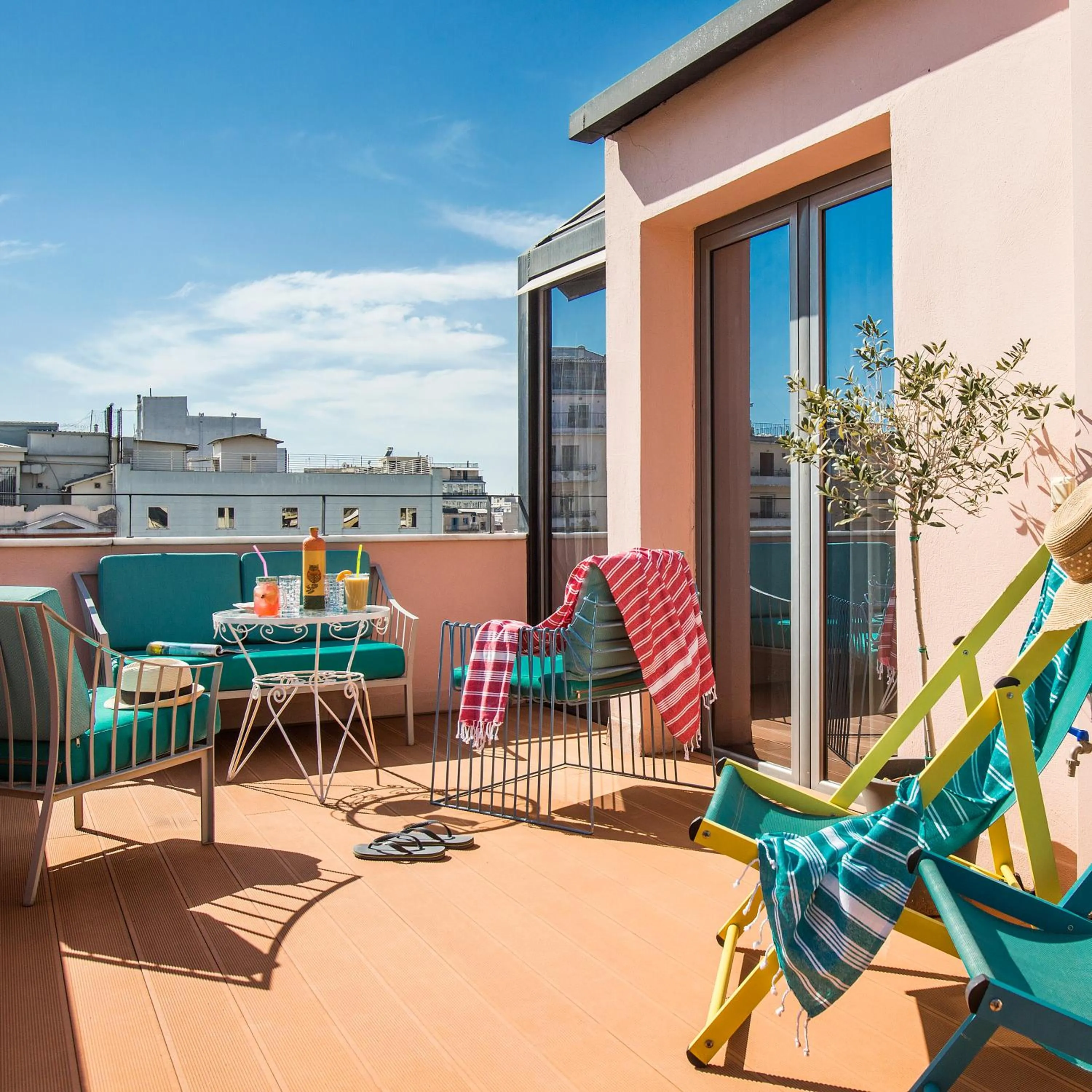 Balcony/Terrace in The Caravan