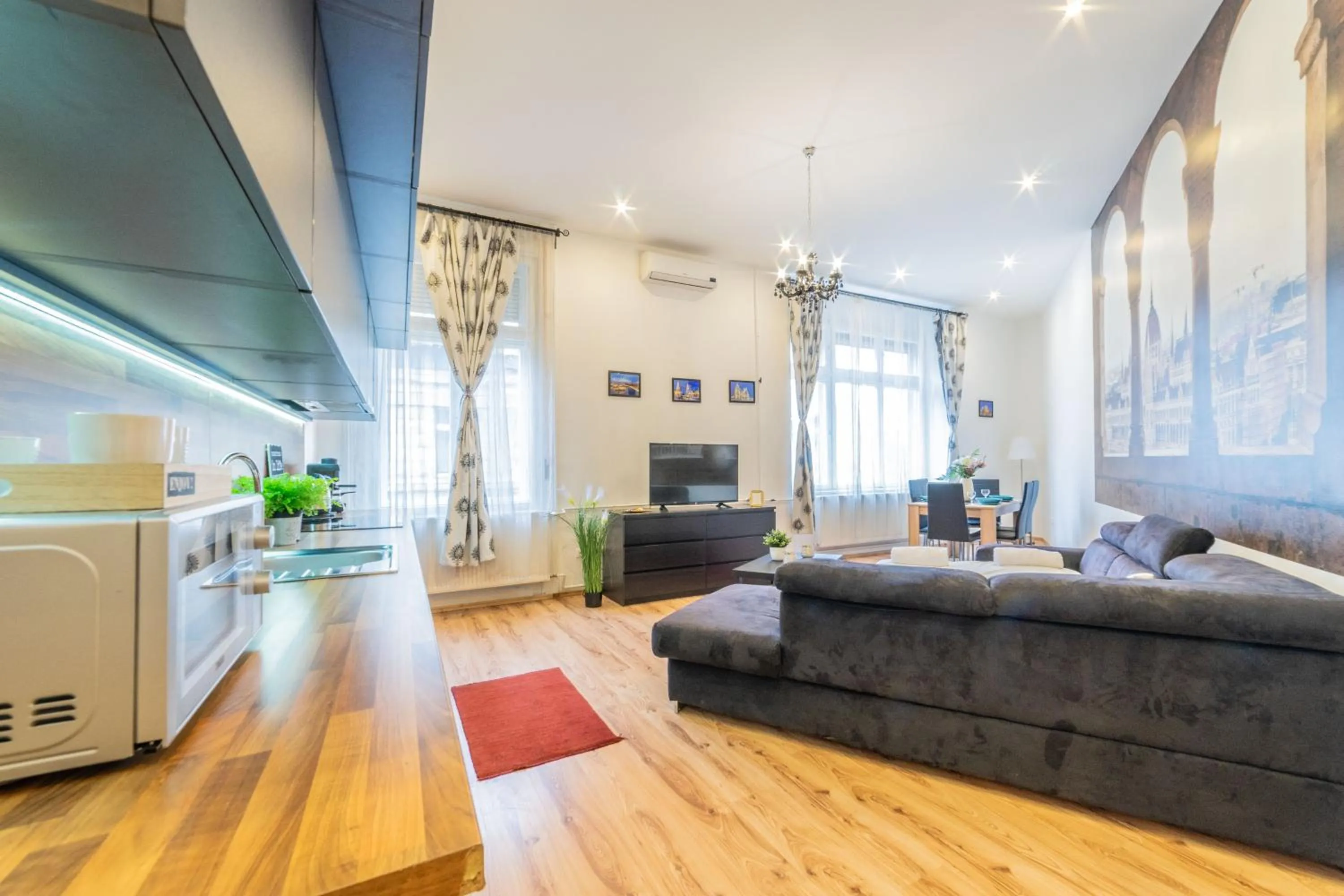 Living room in Real Apartments Anker