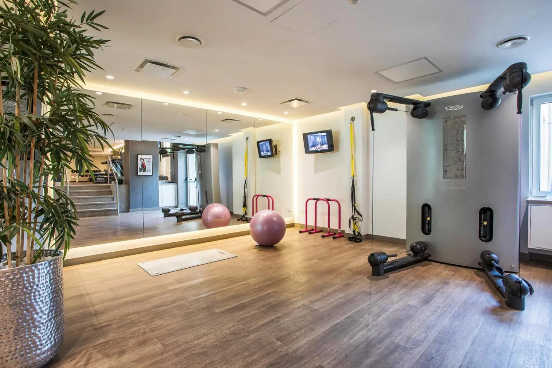Fitness centre/facilities in Crowne Plaza Limassol by IHG Fitness centre/facilities in Crowne Plaza Limassol by IHG