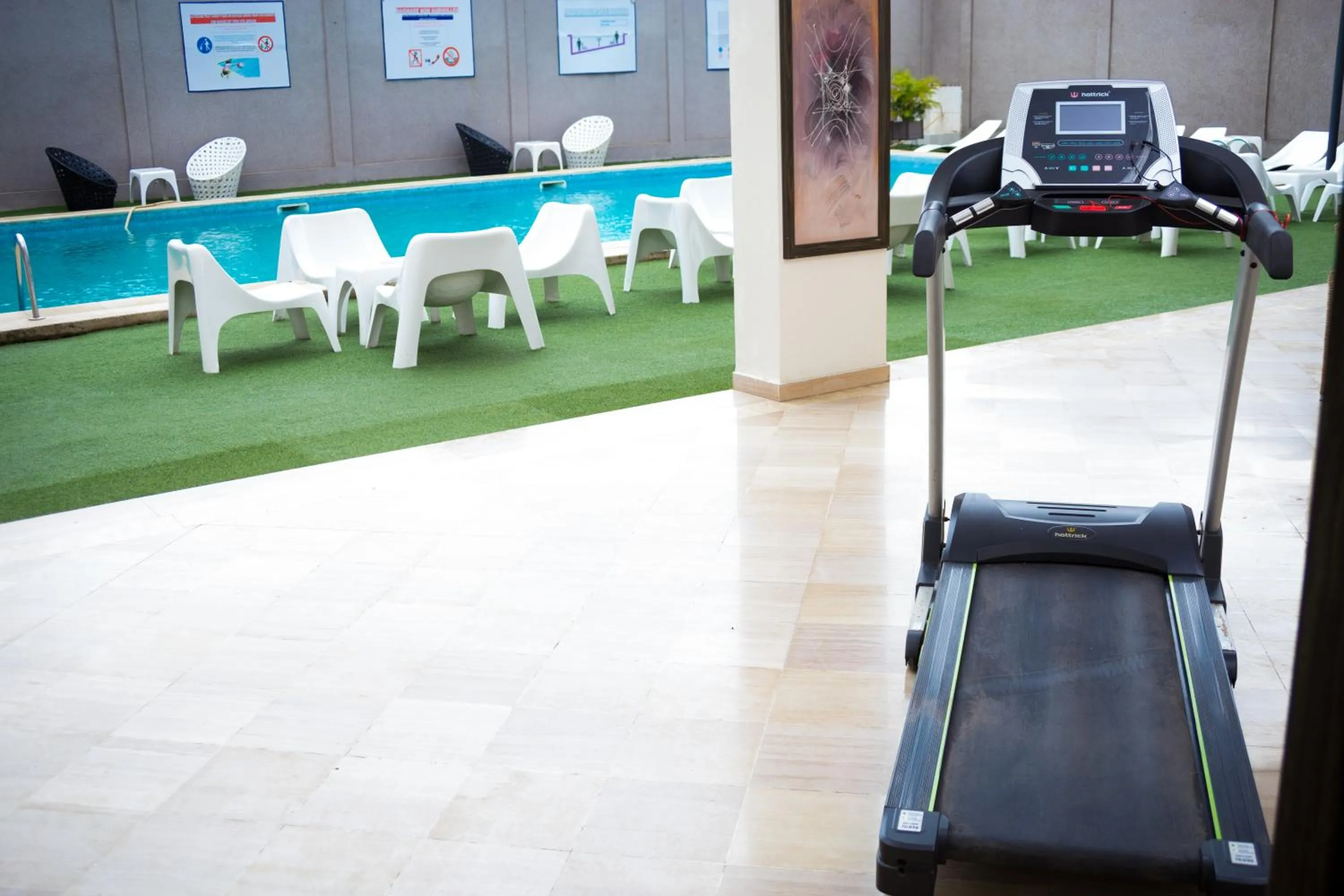 Fitness centre/facilities in Hotel du Golfe