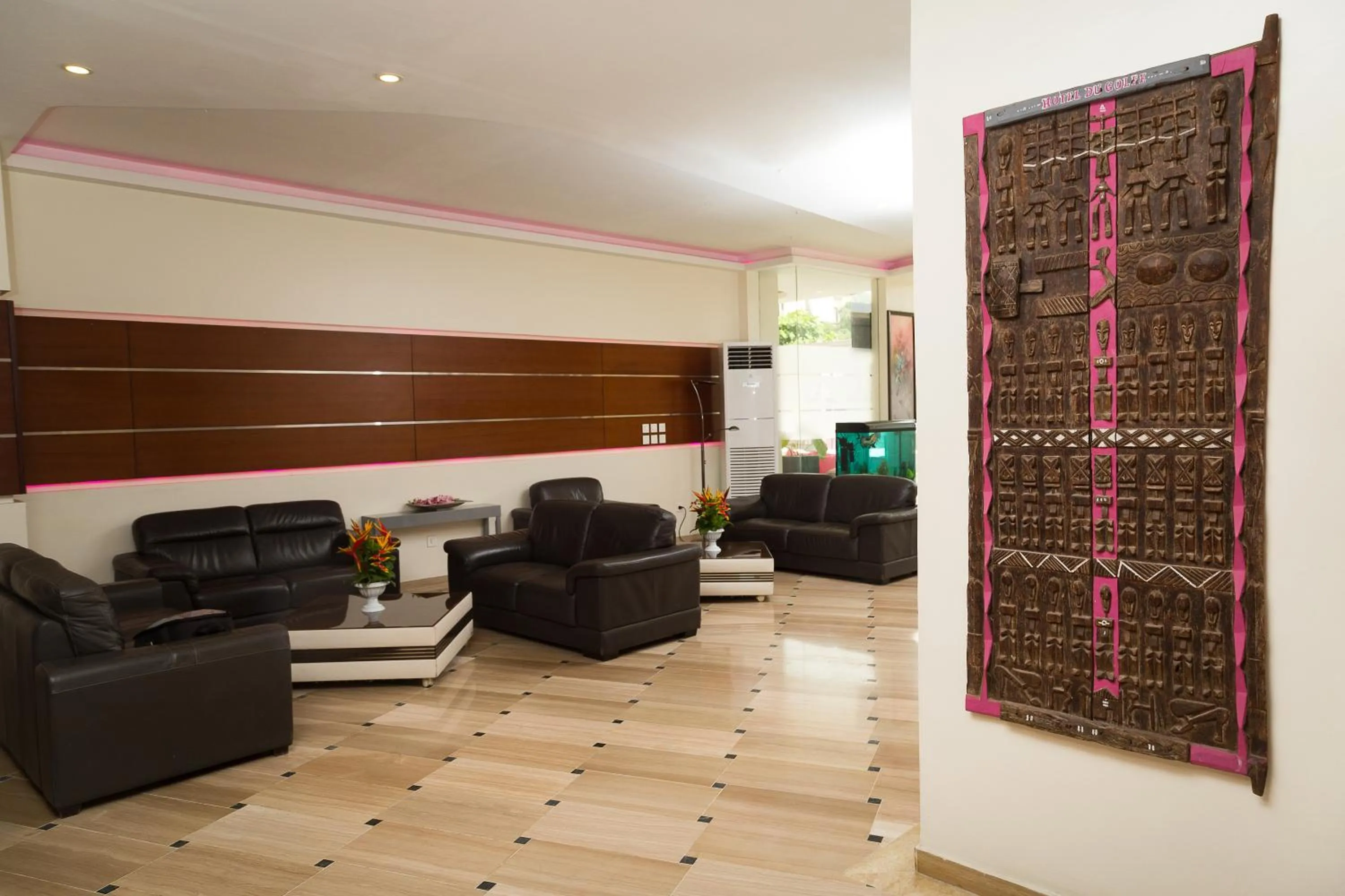 Lobby or reception in Hotel du Golfe