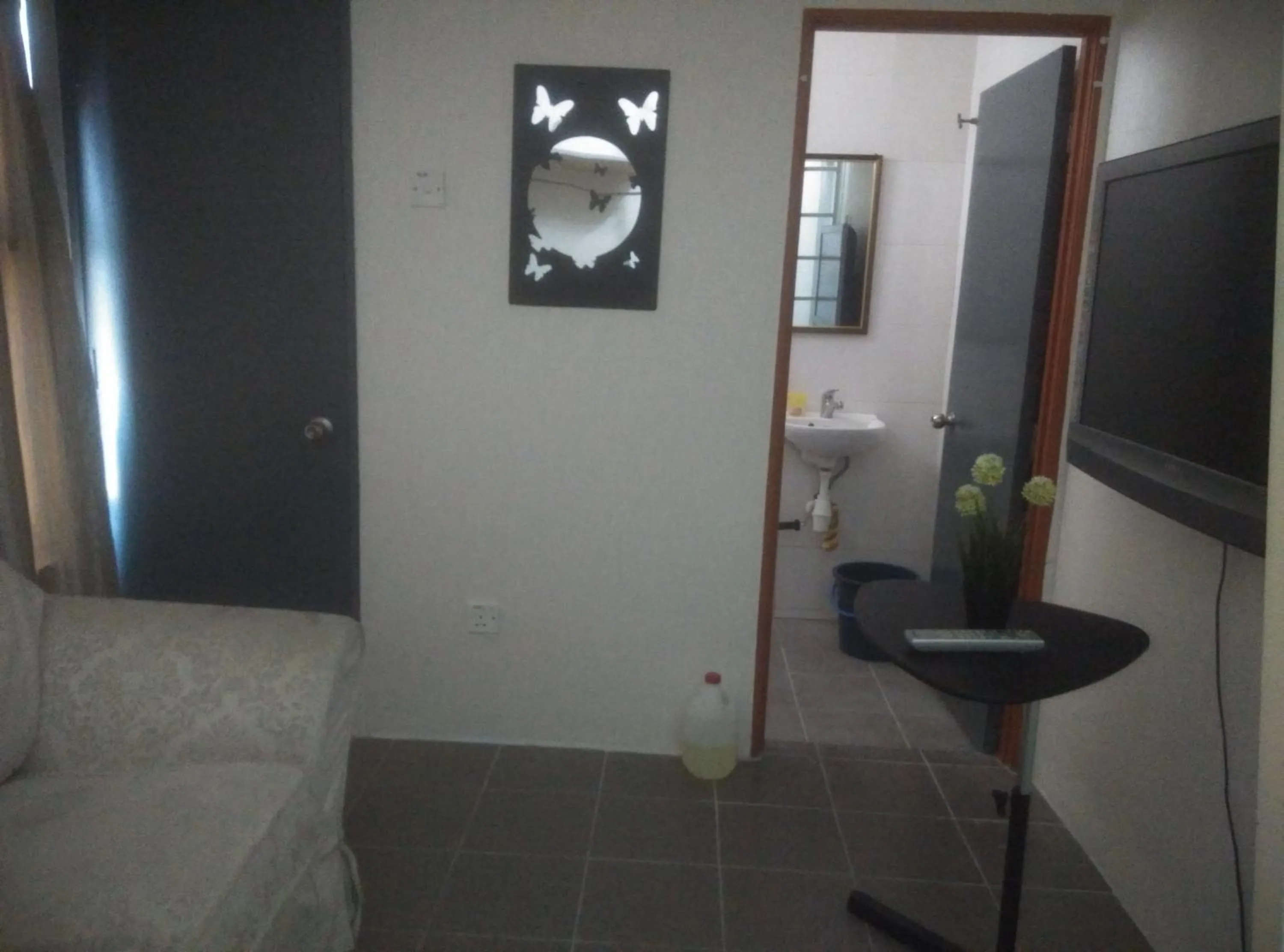 Toilet in Mini Studio, next to LRT MRT