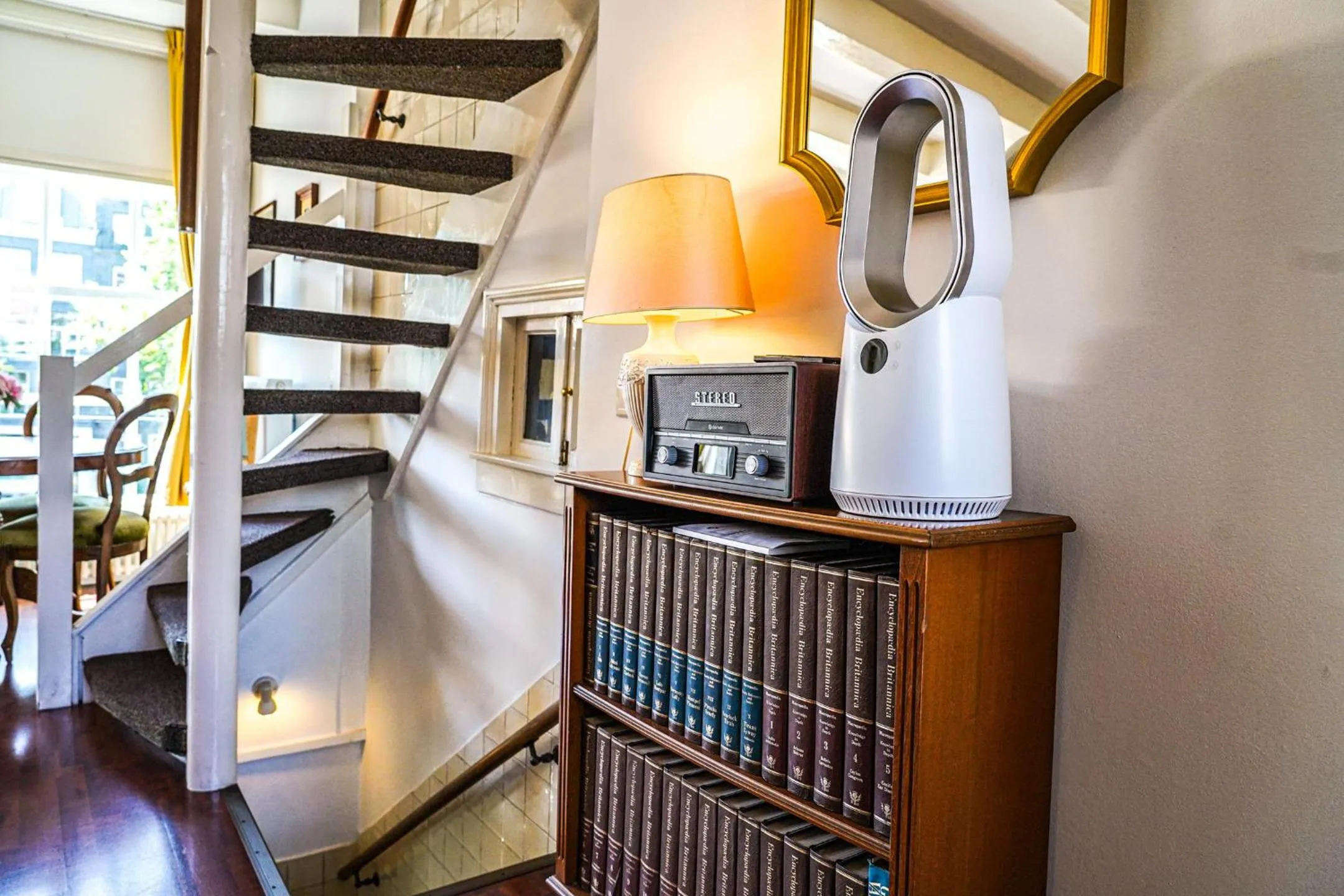 Entertainment in The Balcony at Prinsen Canal apartment Amsterdam