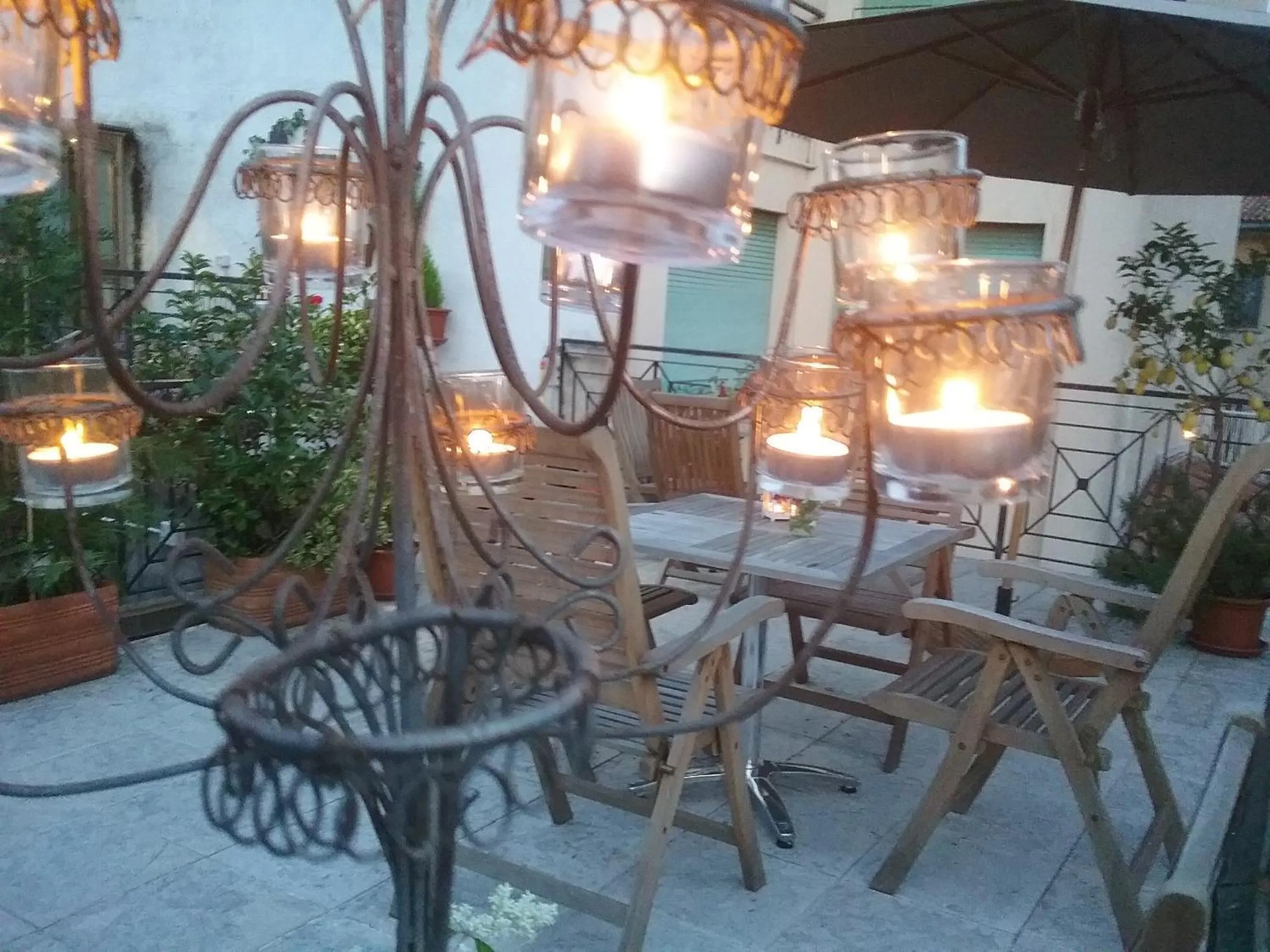 Balcony/Terrace in B&B Barberia