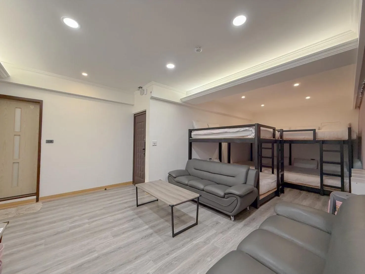 Living room, Bed in Tamshui Homestay