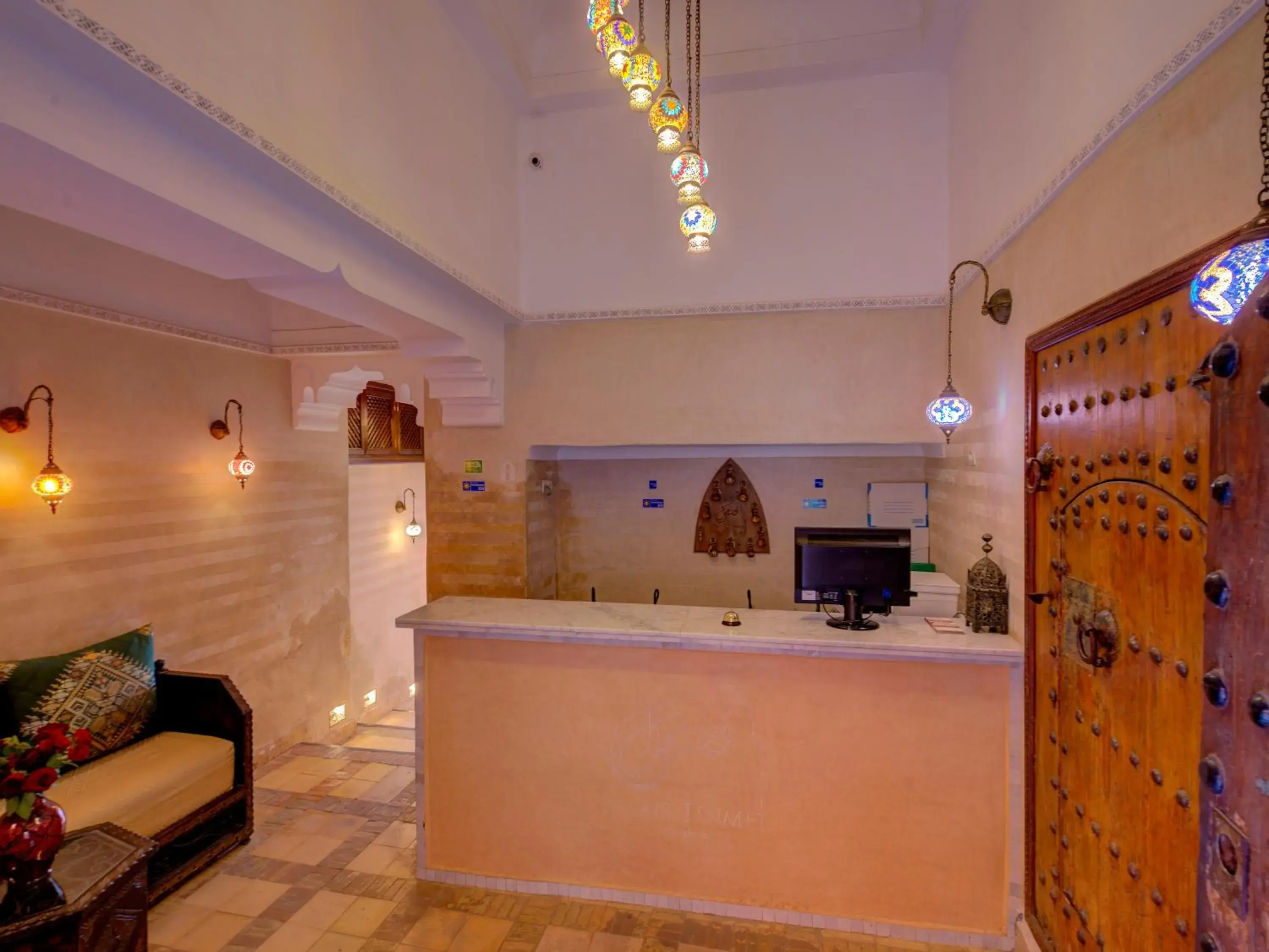 Lobby or reception in Palais Tinmel Marrakech Lobby or reception in Palais Tinmel Marrakech
