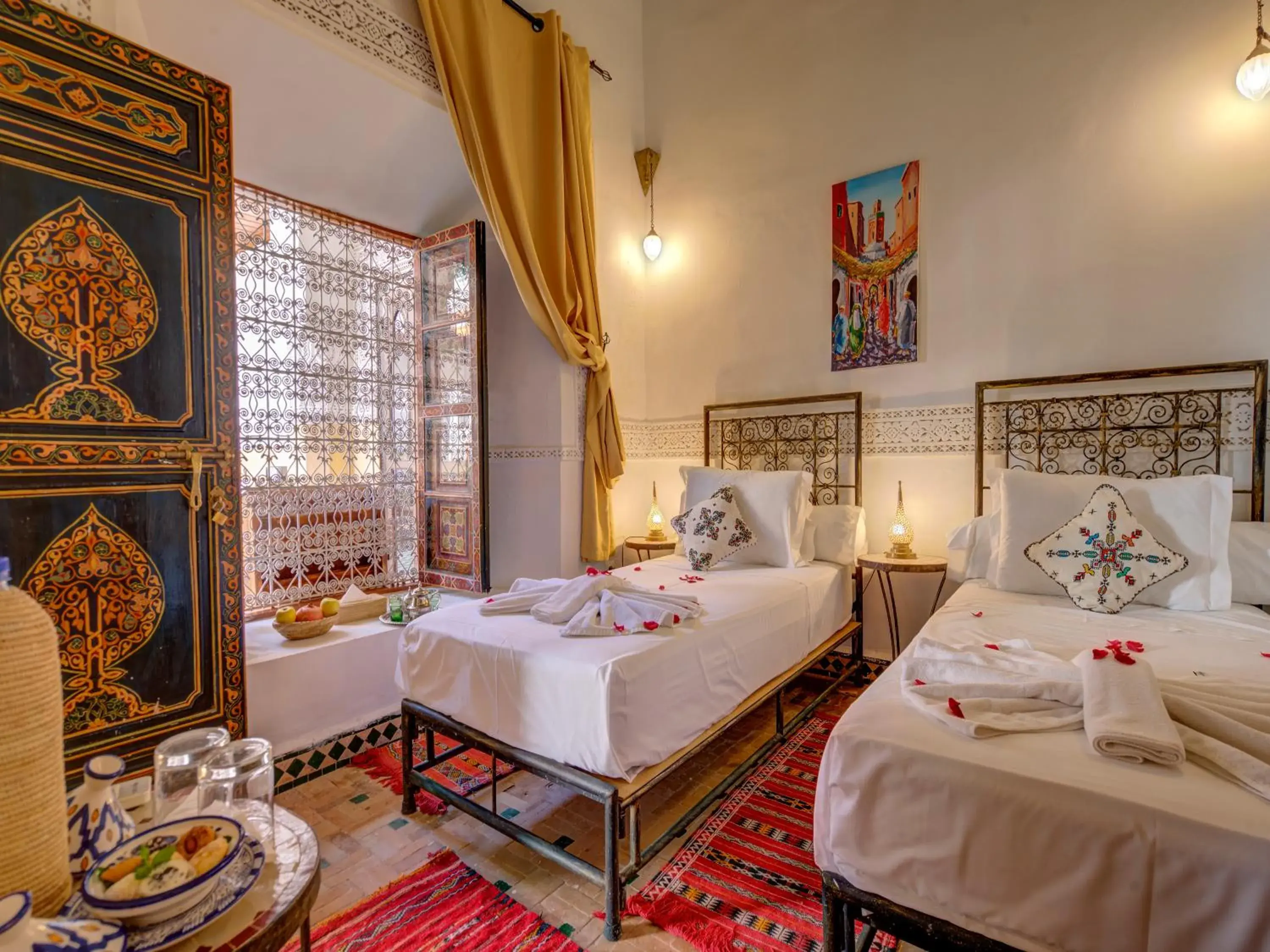 Photo of the whole room, Bed in Palais Tinmel Marrakech Photo of the whole room, Bed in Palais Tinmel Marrakech