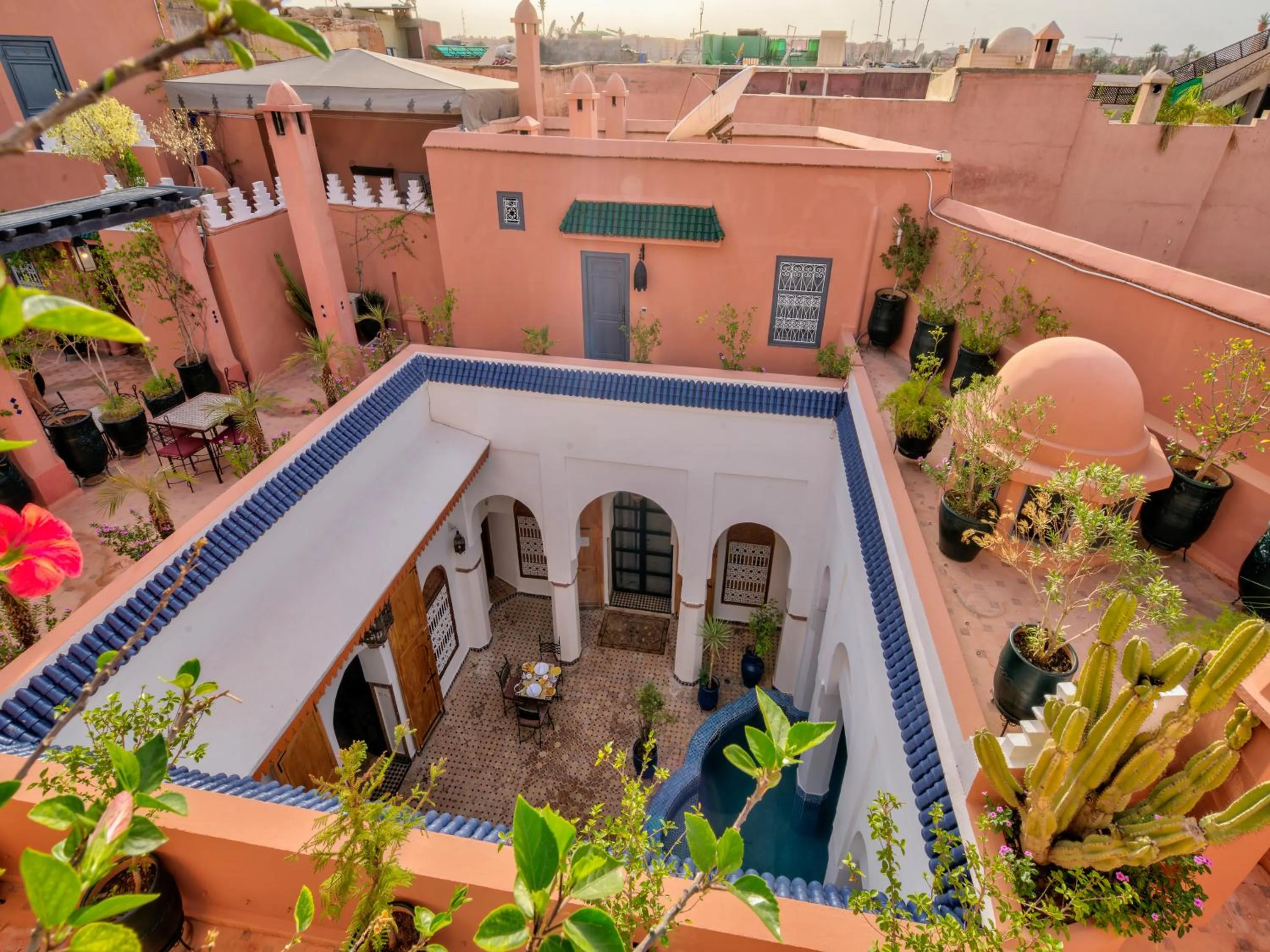Patio in Palais Tinmel Marrakech