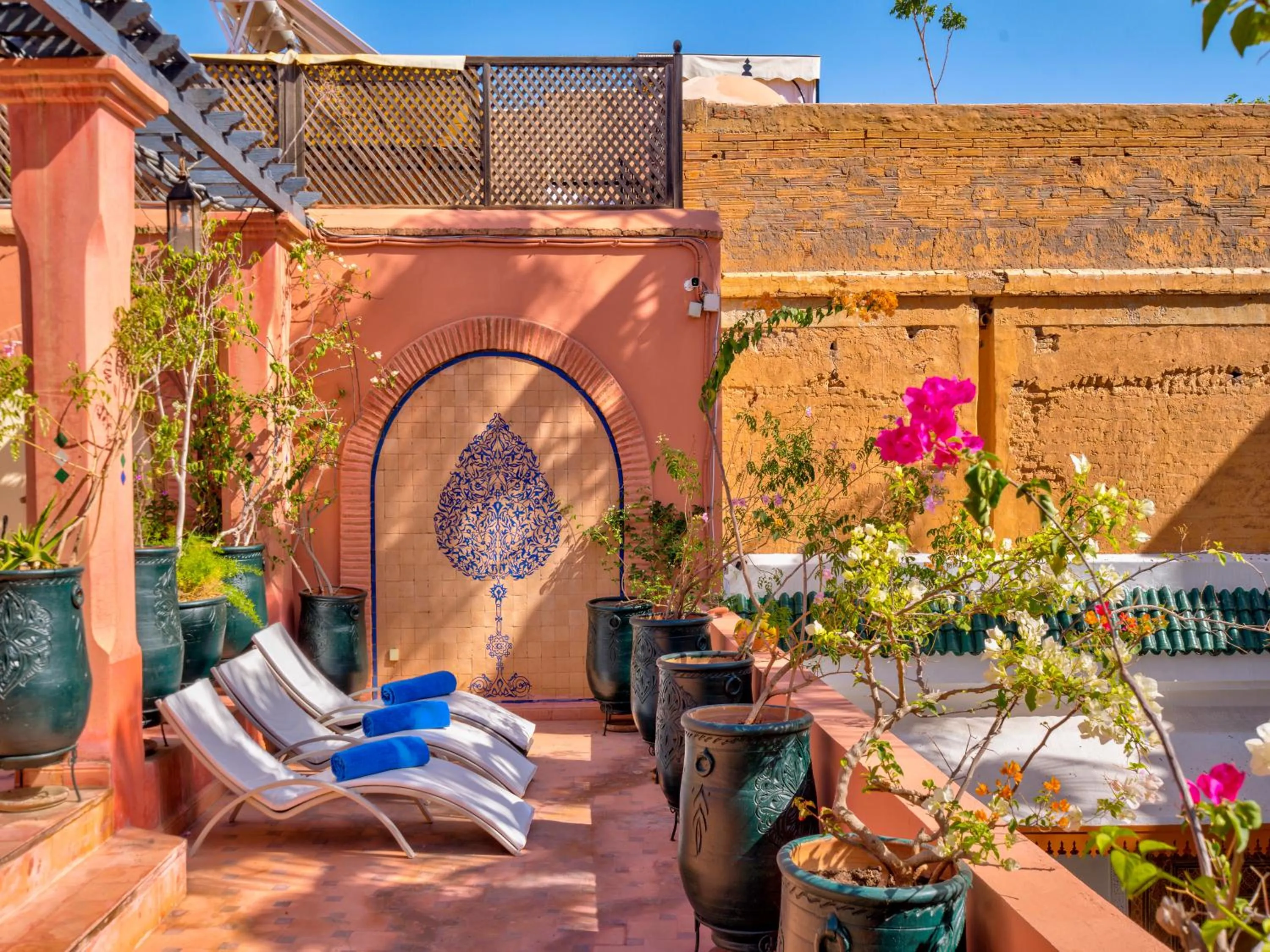 Patio in Palais Tinmel Marrakech