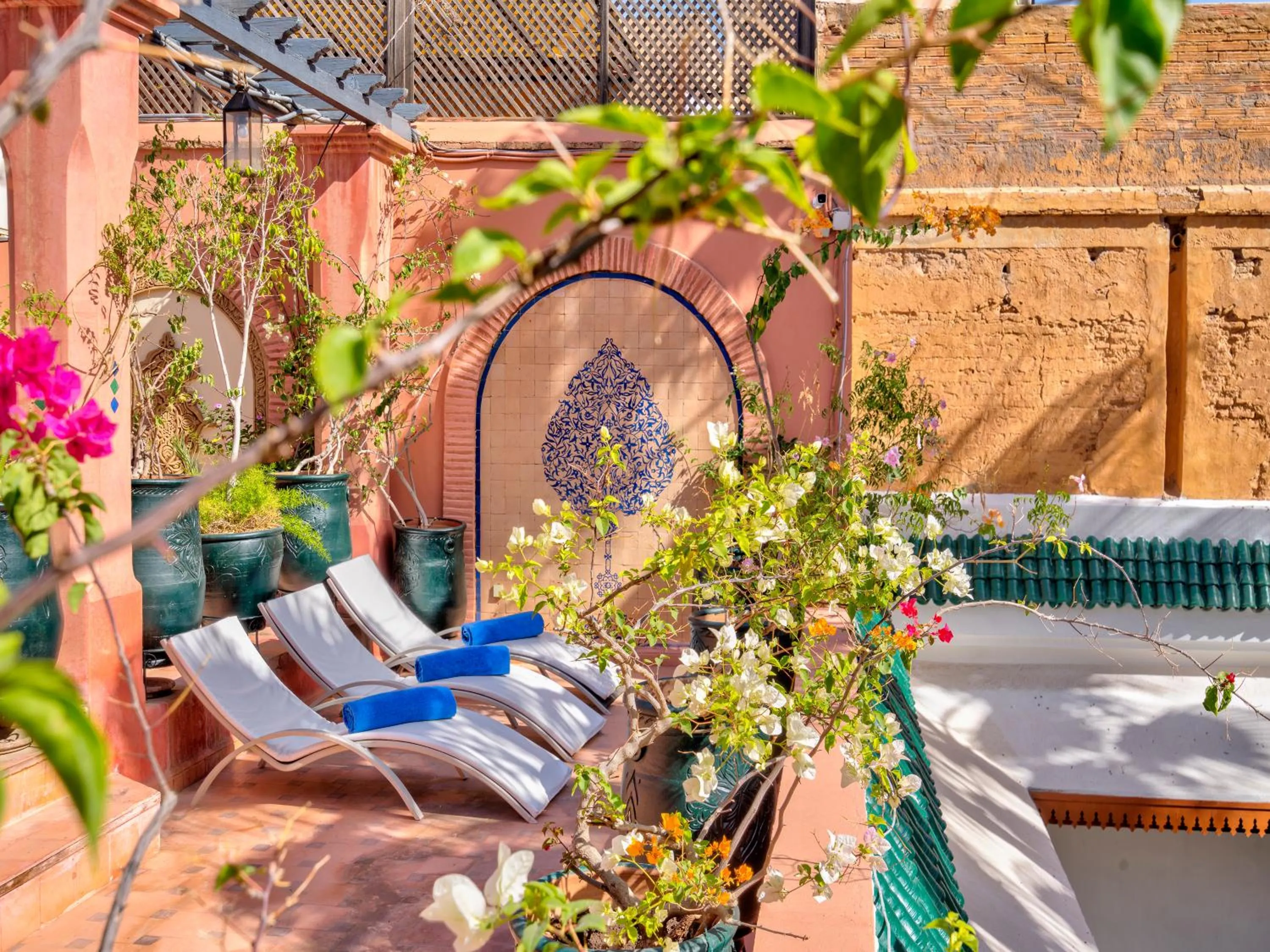Patio in Palais Tinmel Marrakech