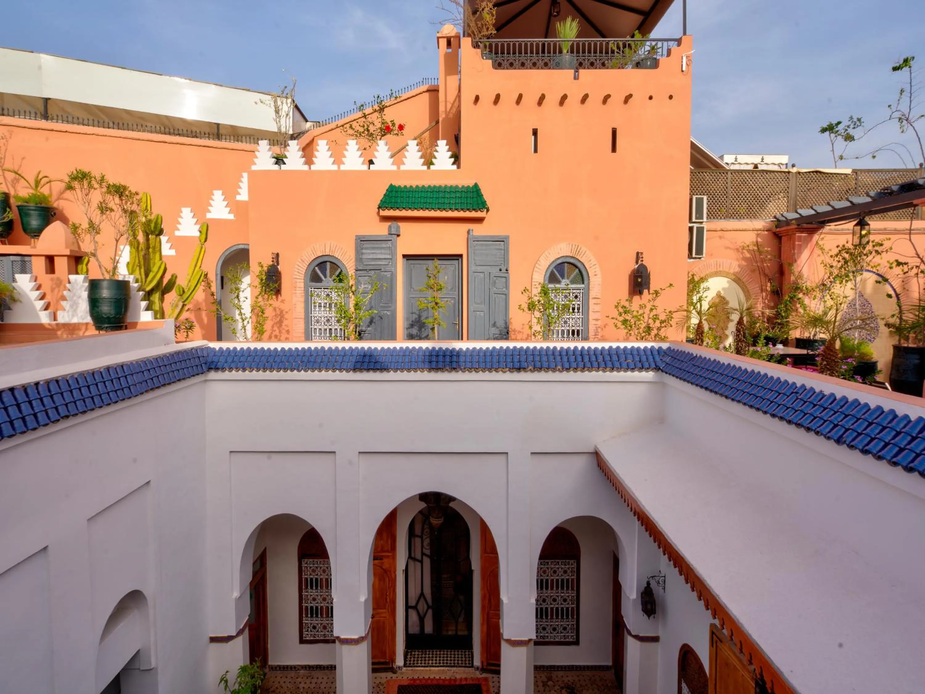 Patio in Palais Tinmel Marrakech