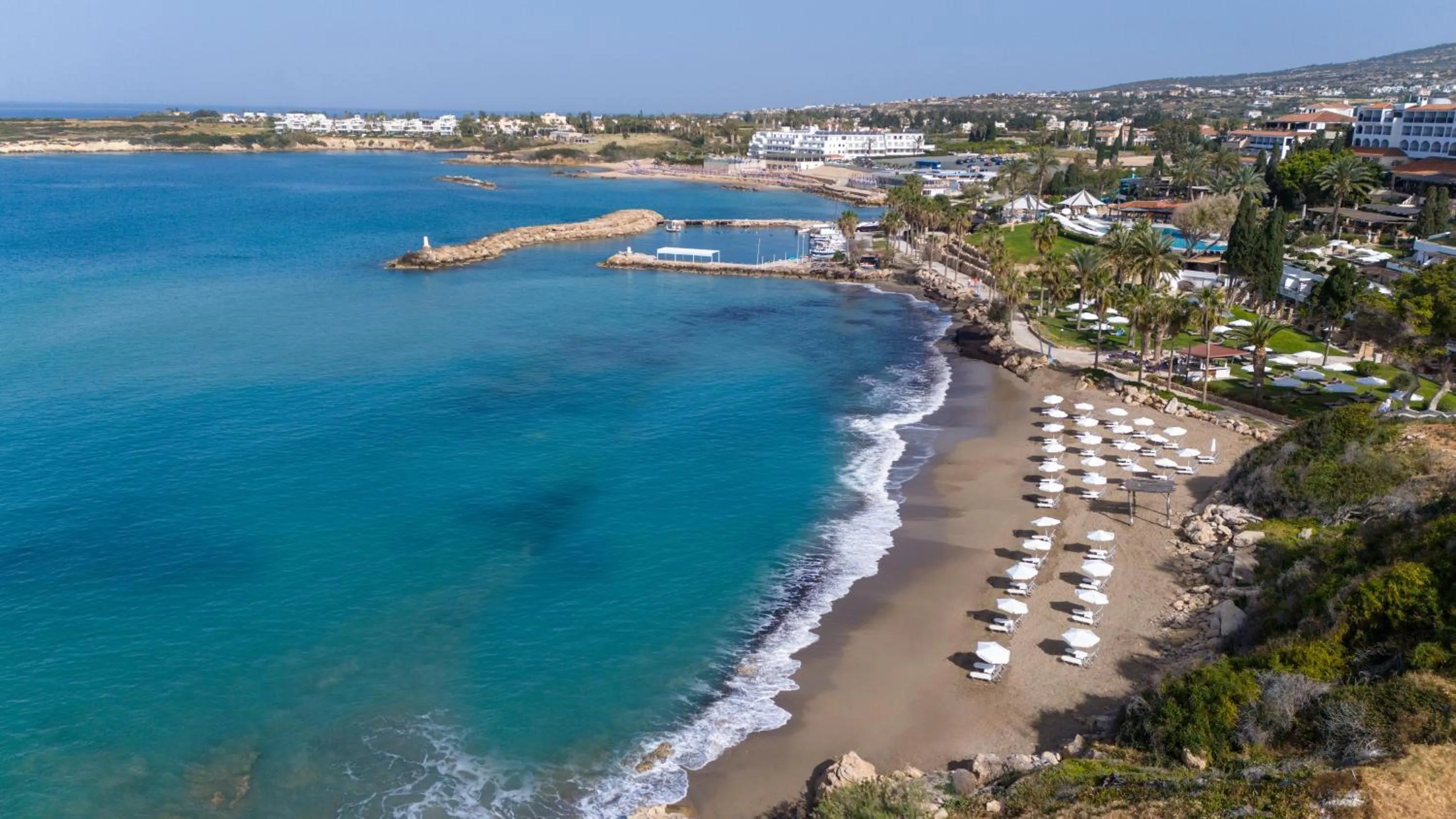 Natural landscape in Coral Beach Hotel & Resort Cyprus