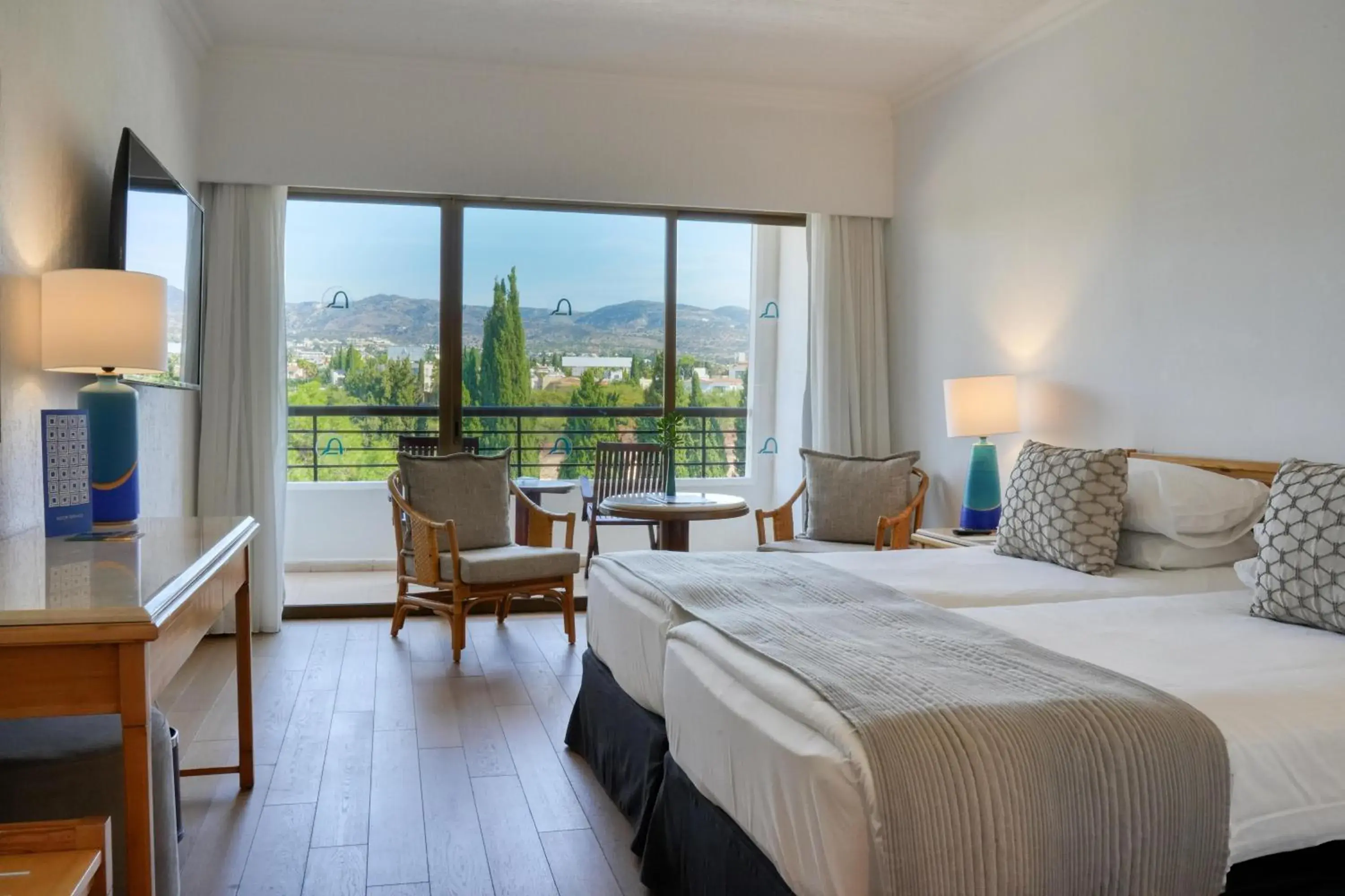 Photo of the whole room, Bed in Coral Beach Hotel & Resort Cyprus Photo of the whole room, Bed in Coral Beach Hotel & Resort Cyprus