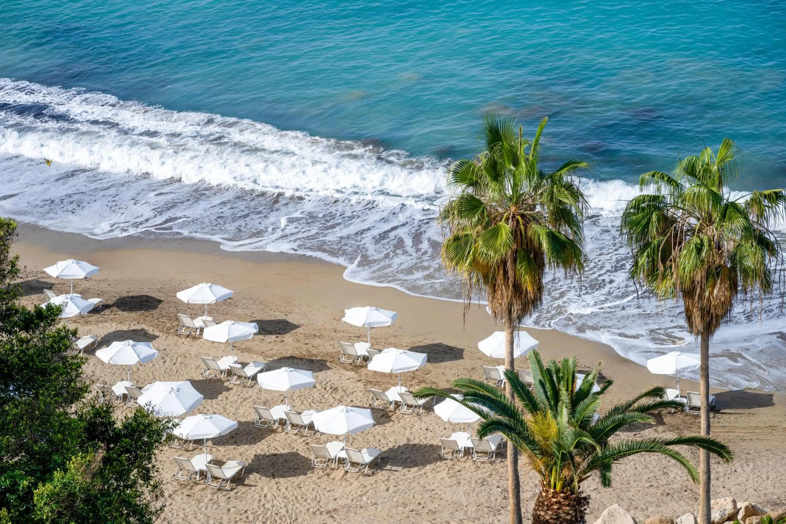 Beach in Coral Beach Hotel & Resort Cyprus