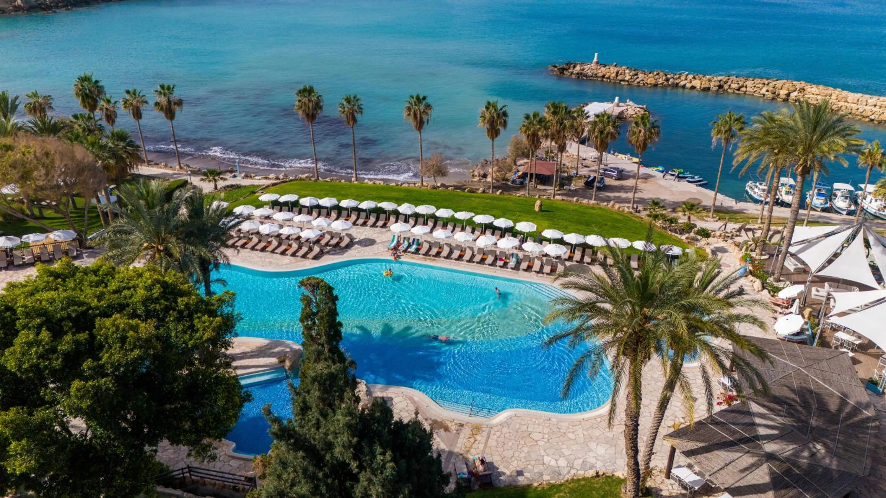 Swimming pool in Coral Beach Hotel & Resort Cyprus