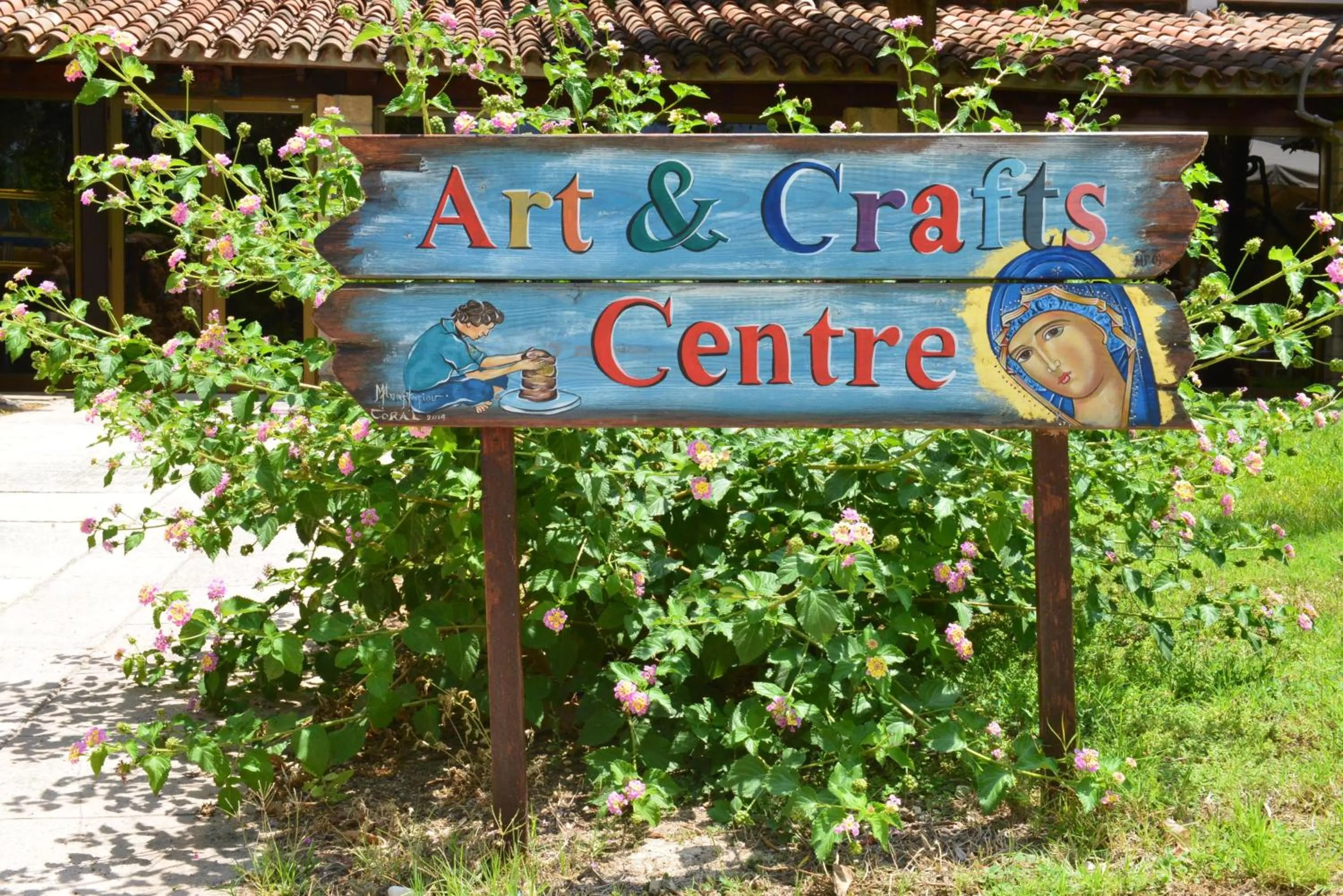 Natural landscape in Coral Beach Hotel & Resort Cyprus