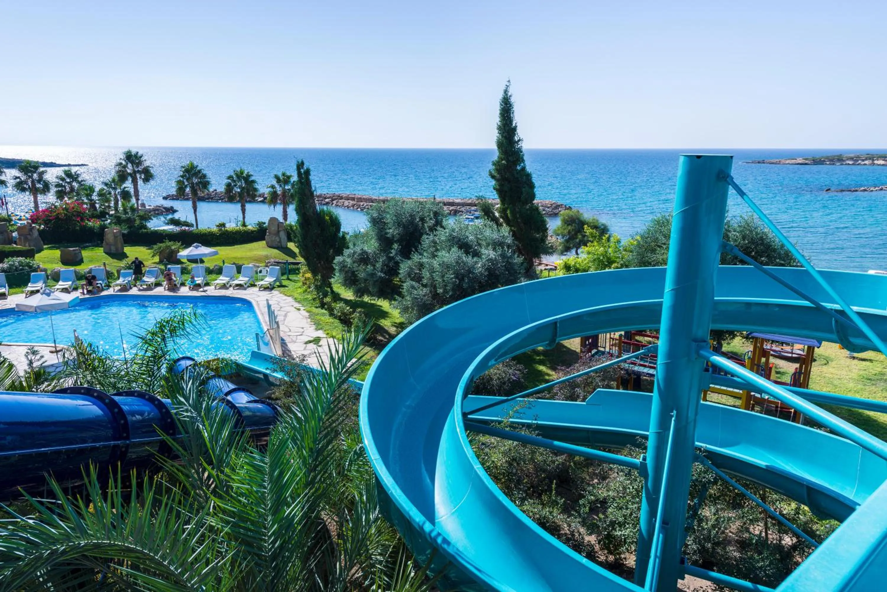 Swimming pool in Coral Beach Hotel & Resort Cyprus