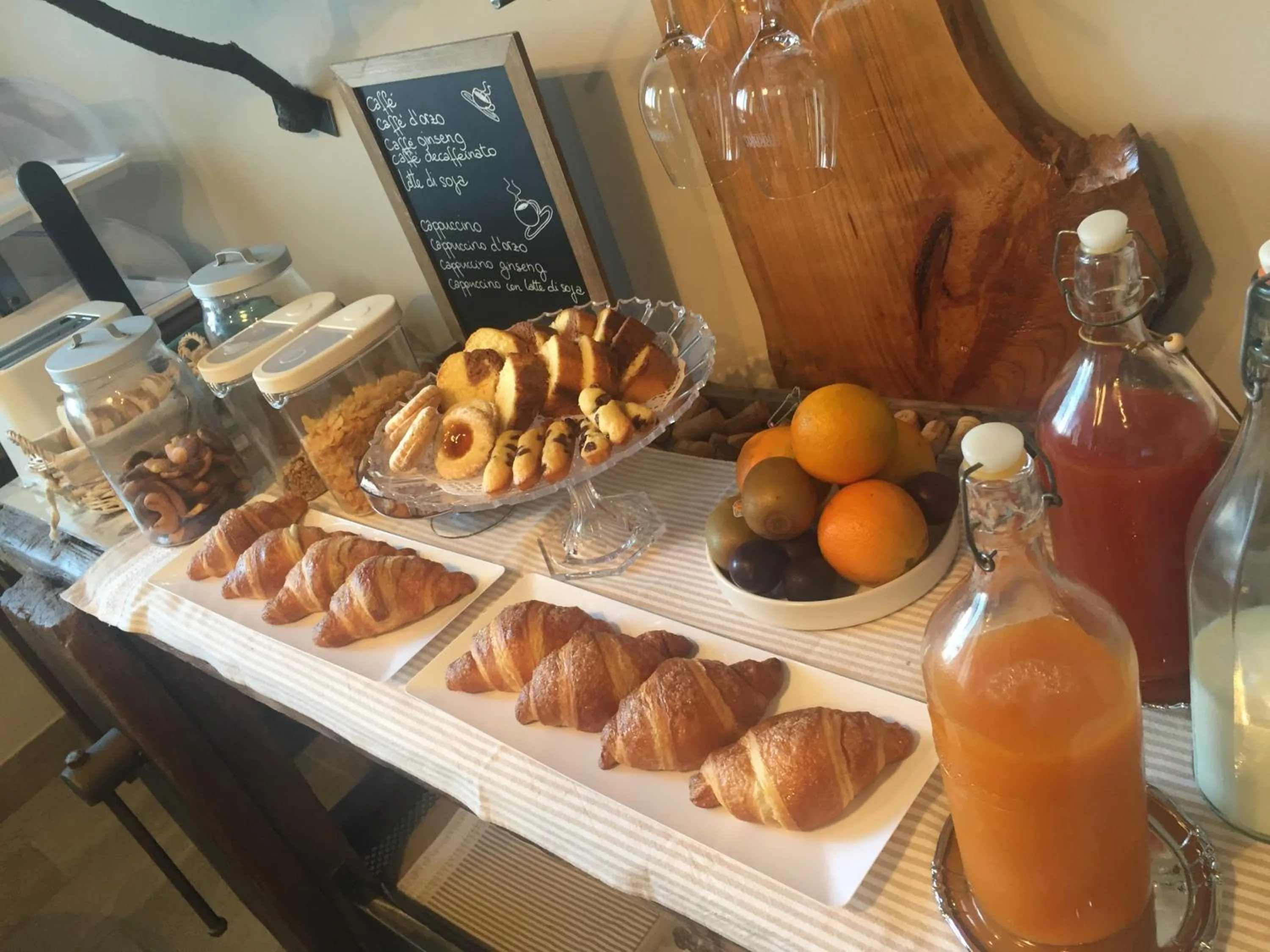 Food and drinks in I Grappoli Divini