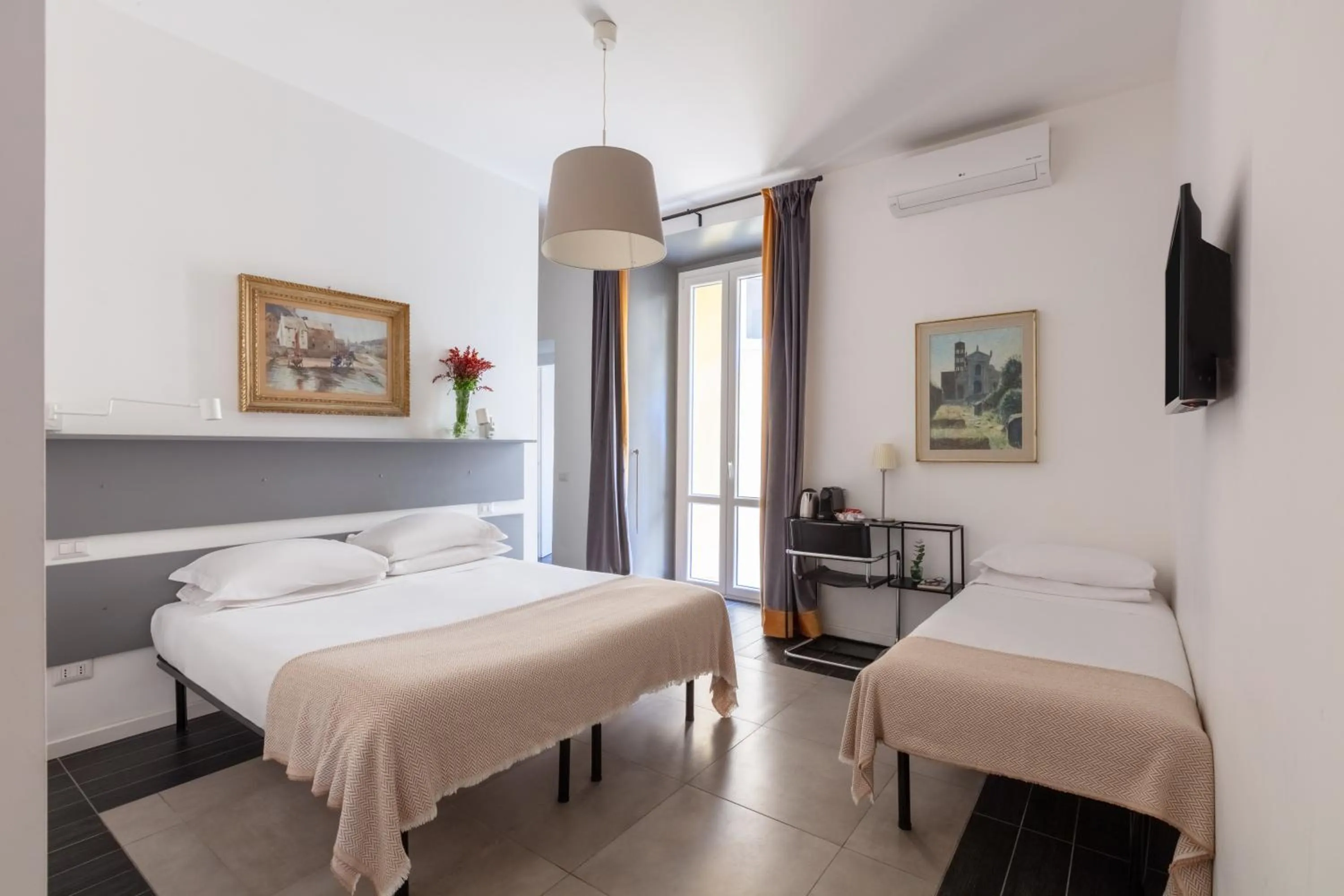 Bed in Vatican City Suites by Hili