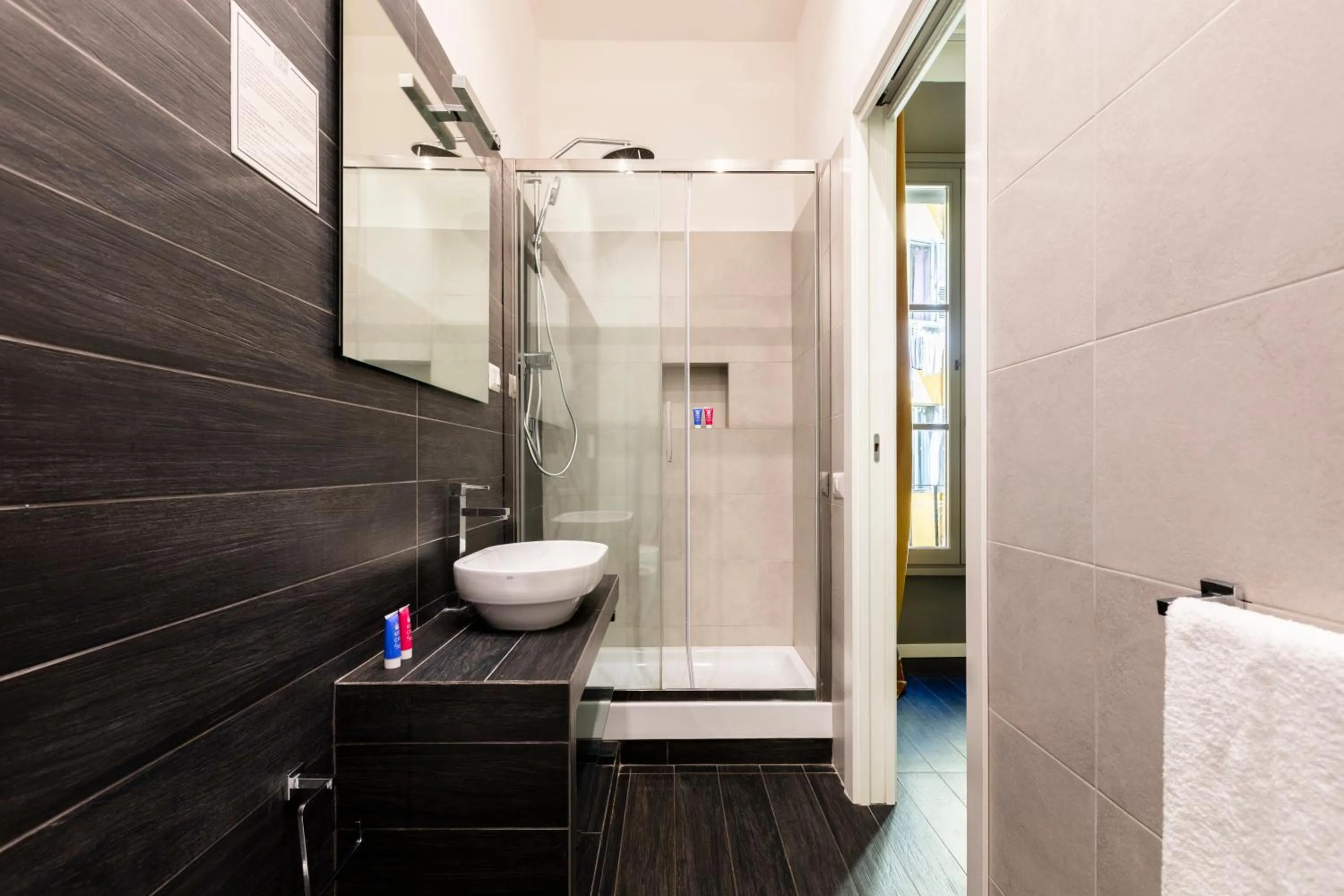 Shower in Vatican City Suites by Hili