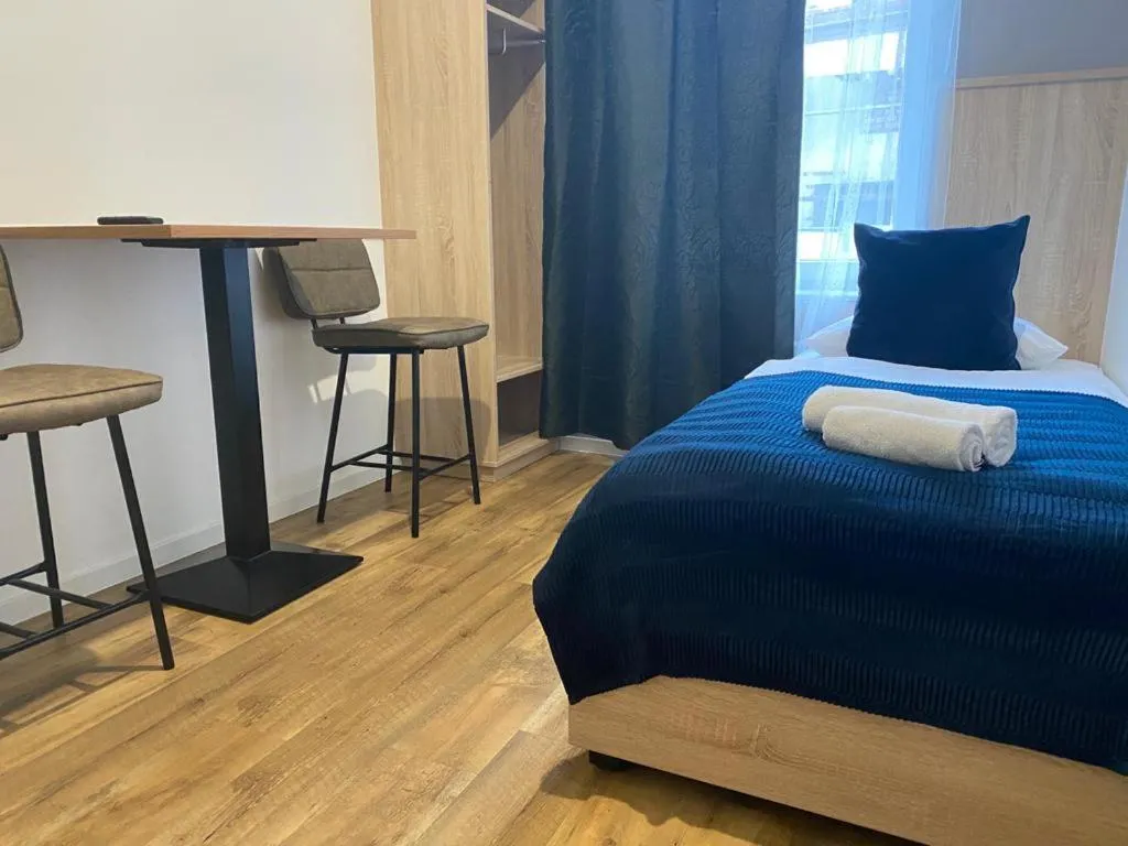 Bed in Aparthotel Lenau