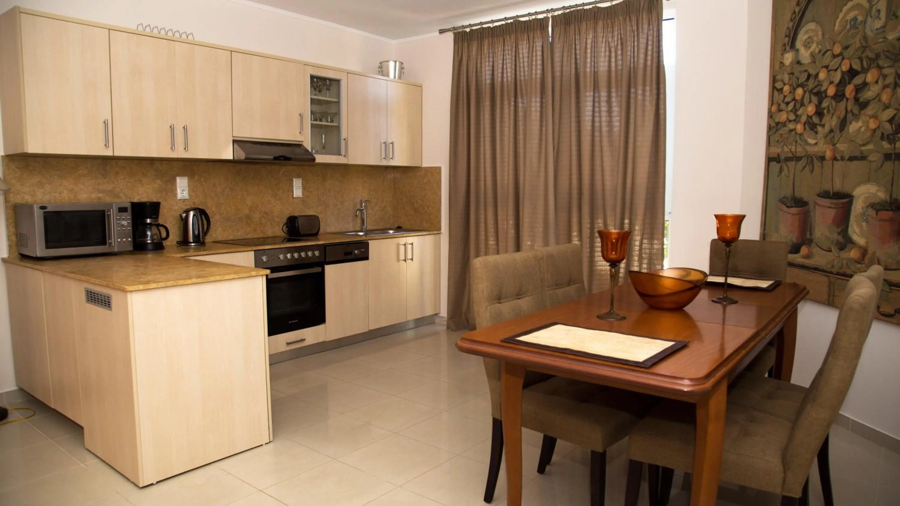 Kitchen or kitchenette in Lagada Resort