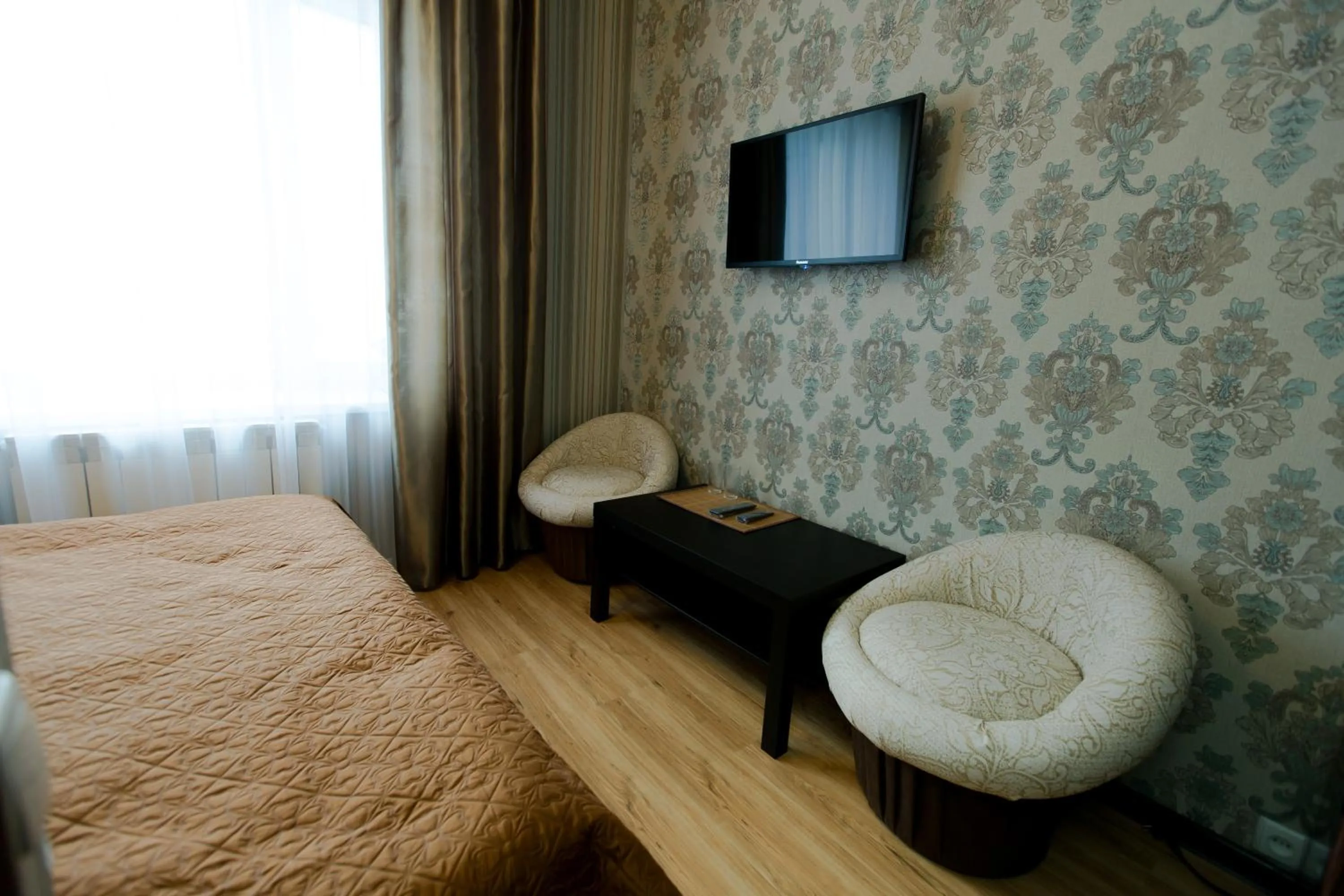 Bed in Hotel Hizhina