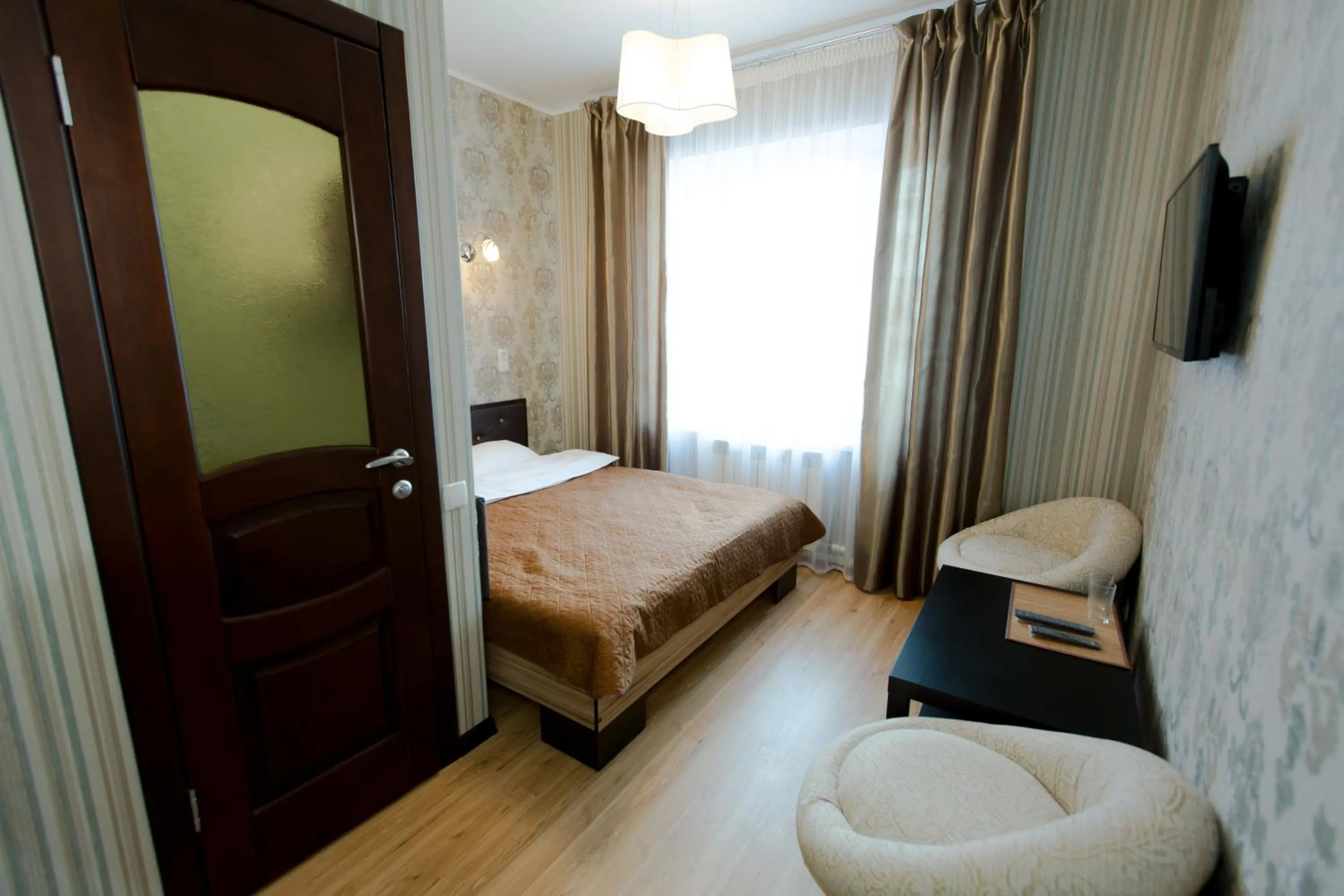 Bed in Hotel Hizhina