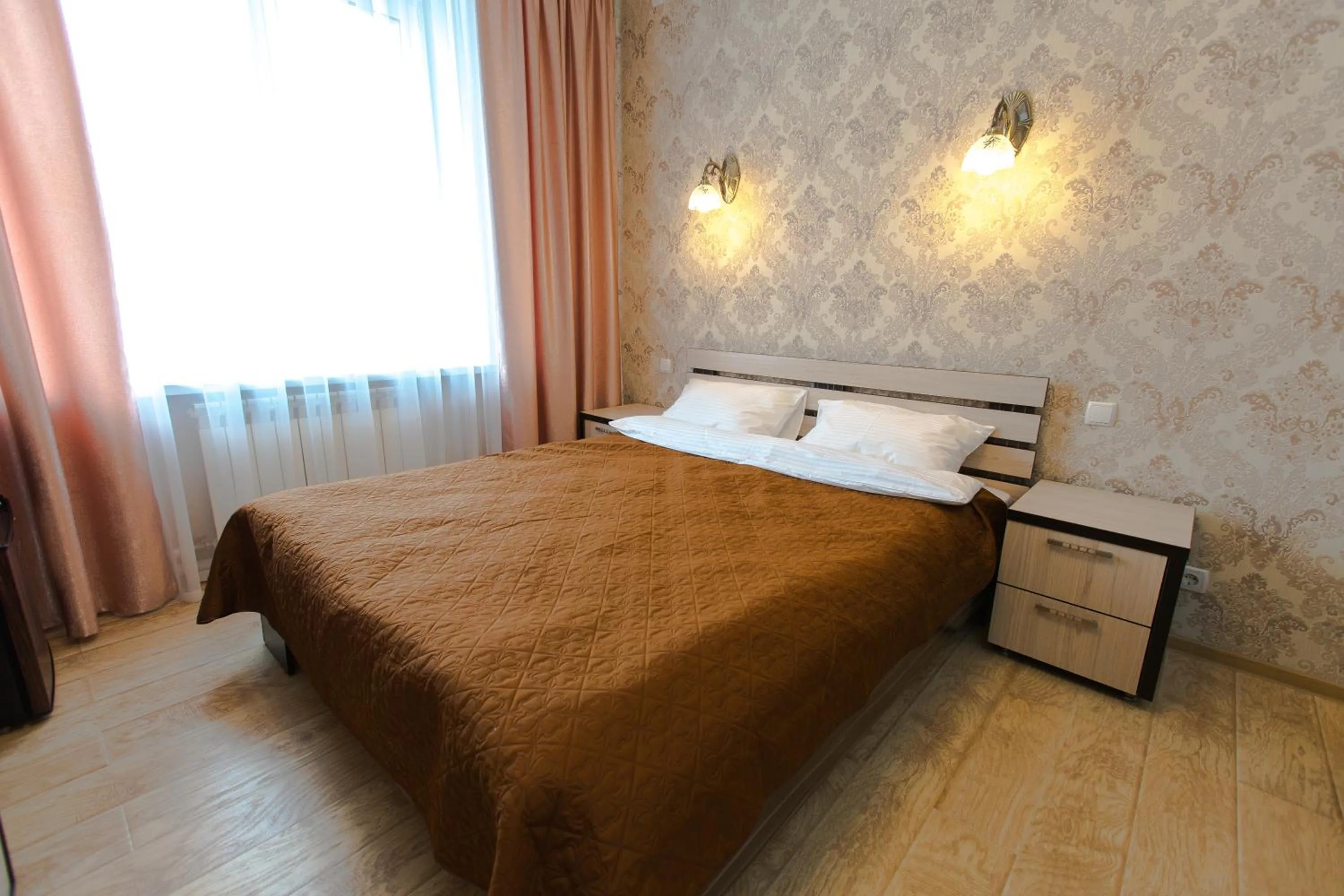Bed in Hotel Hizhina