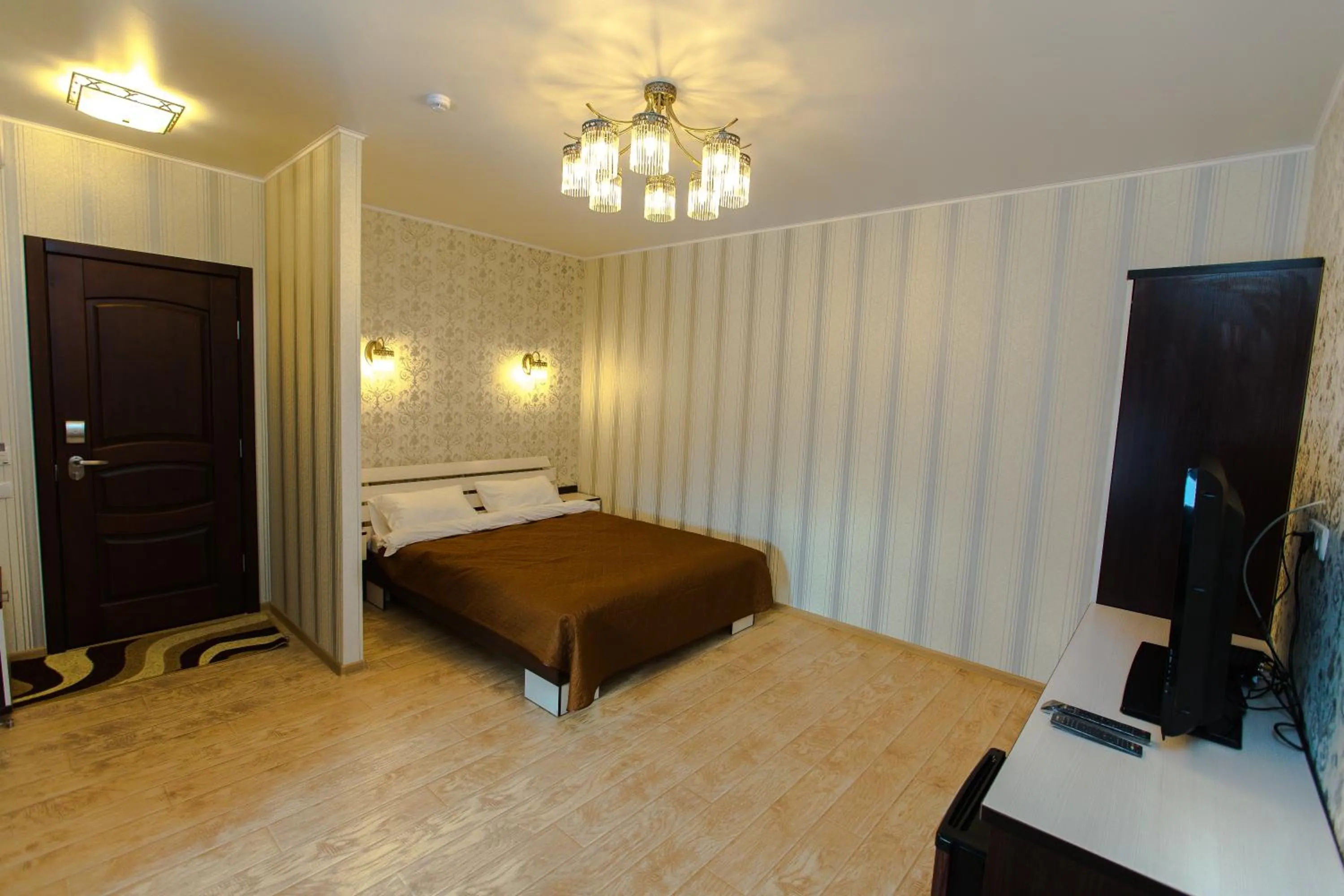 Bed in Hotel Hizhina