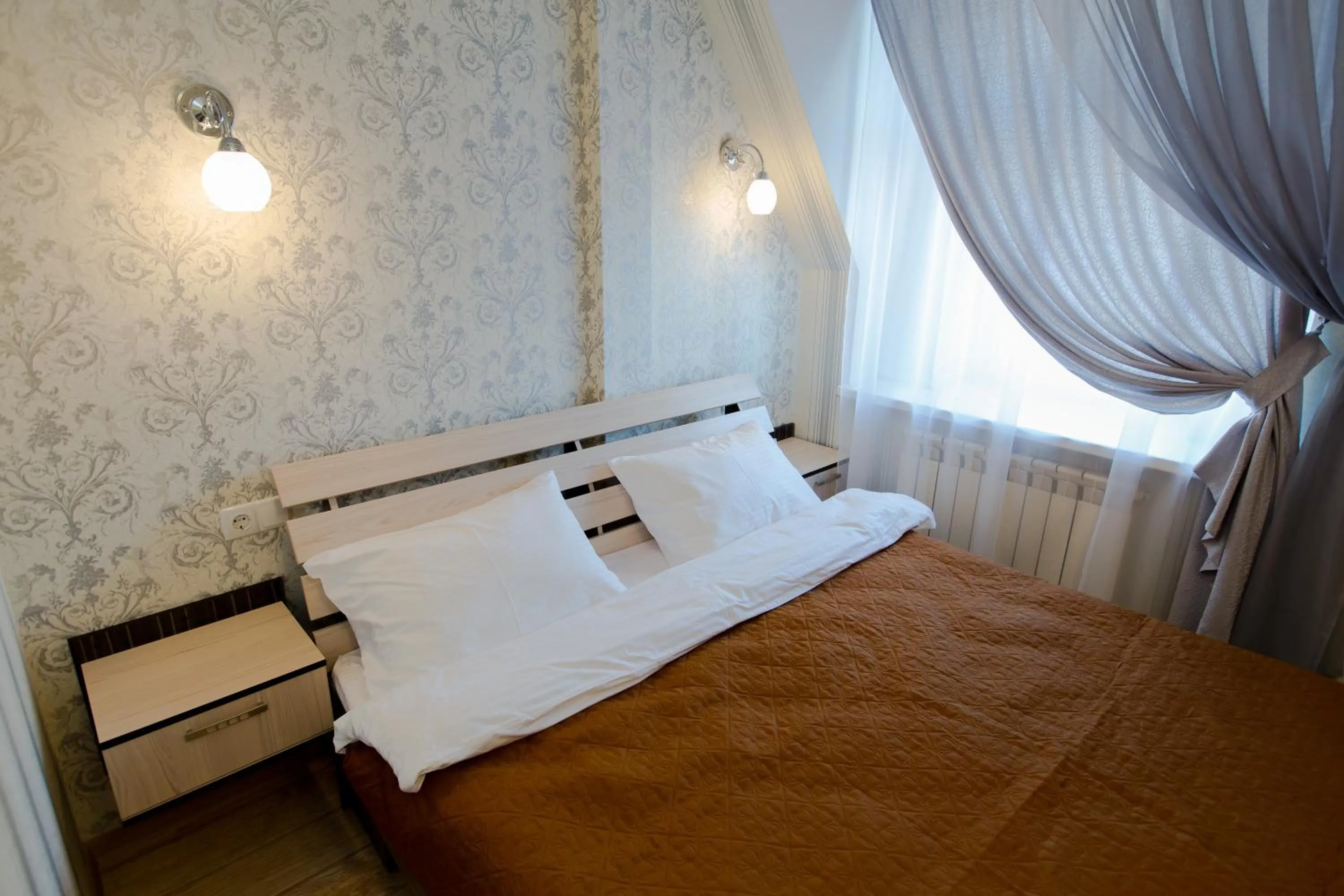 Bed in Hotel Hizhina