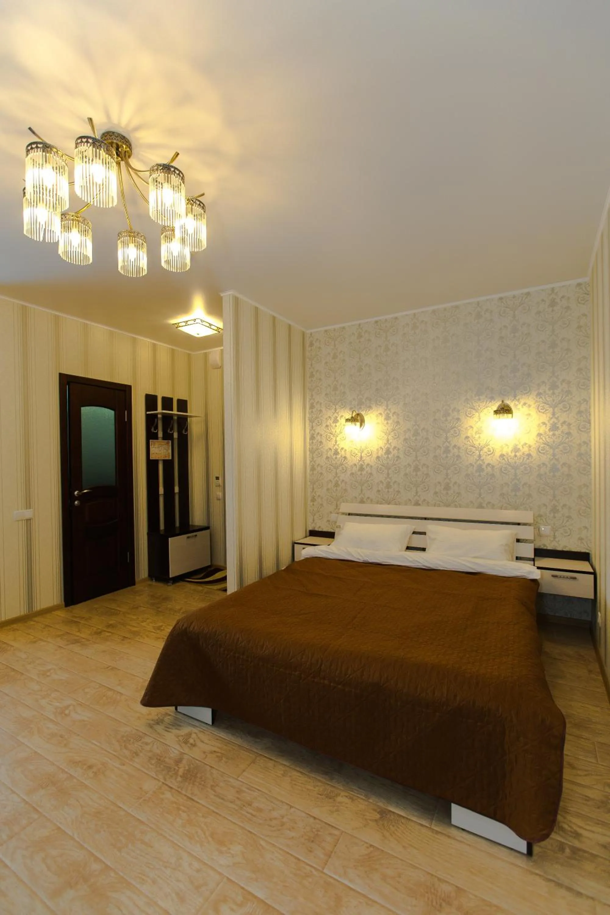 Bed in Hotel Hizhina