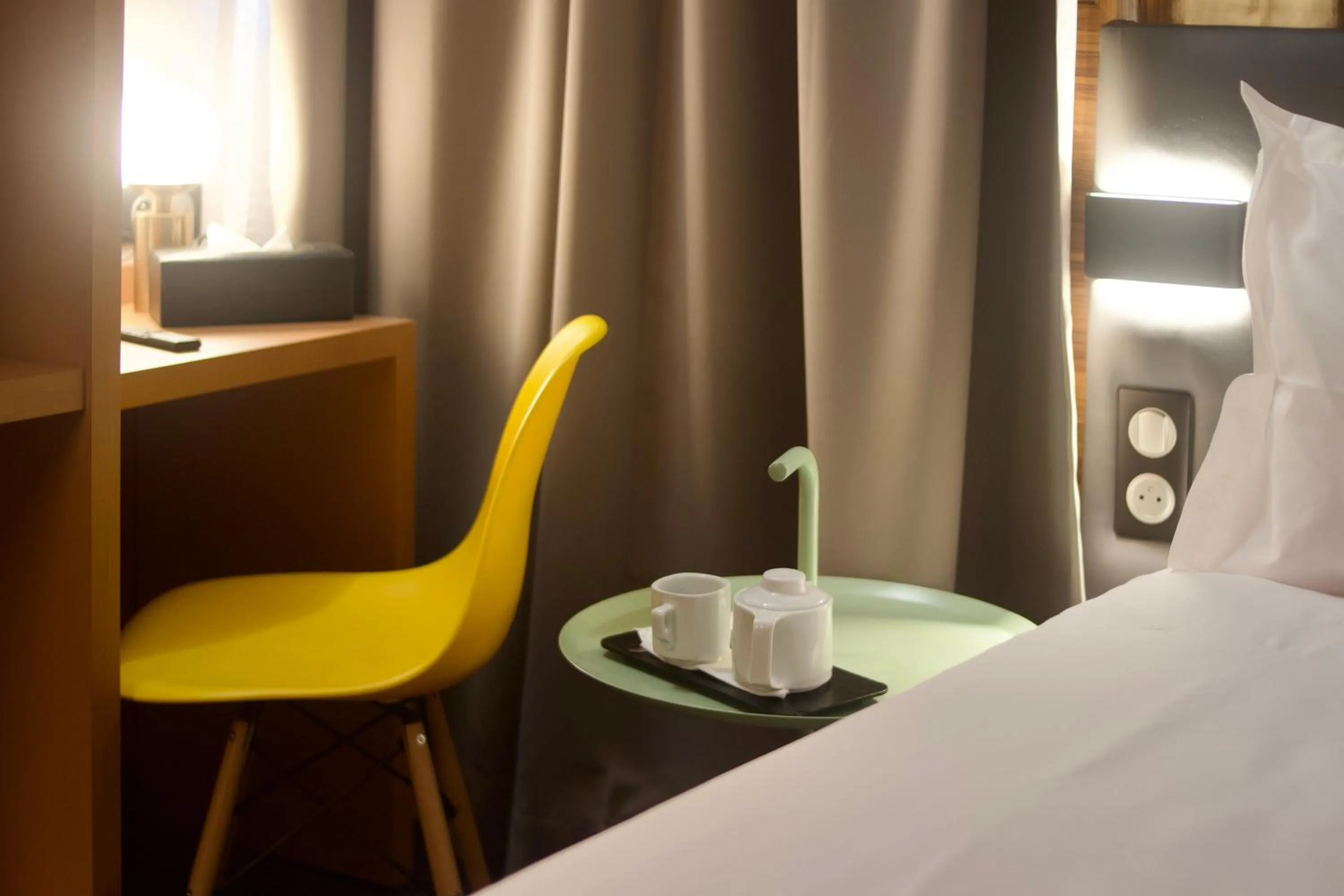 Bed in Boutique Hotel Gauthier Restaurant Terrasse