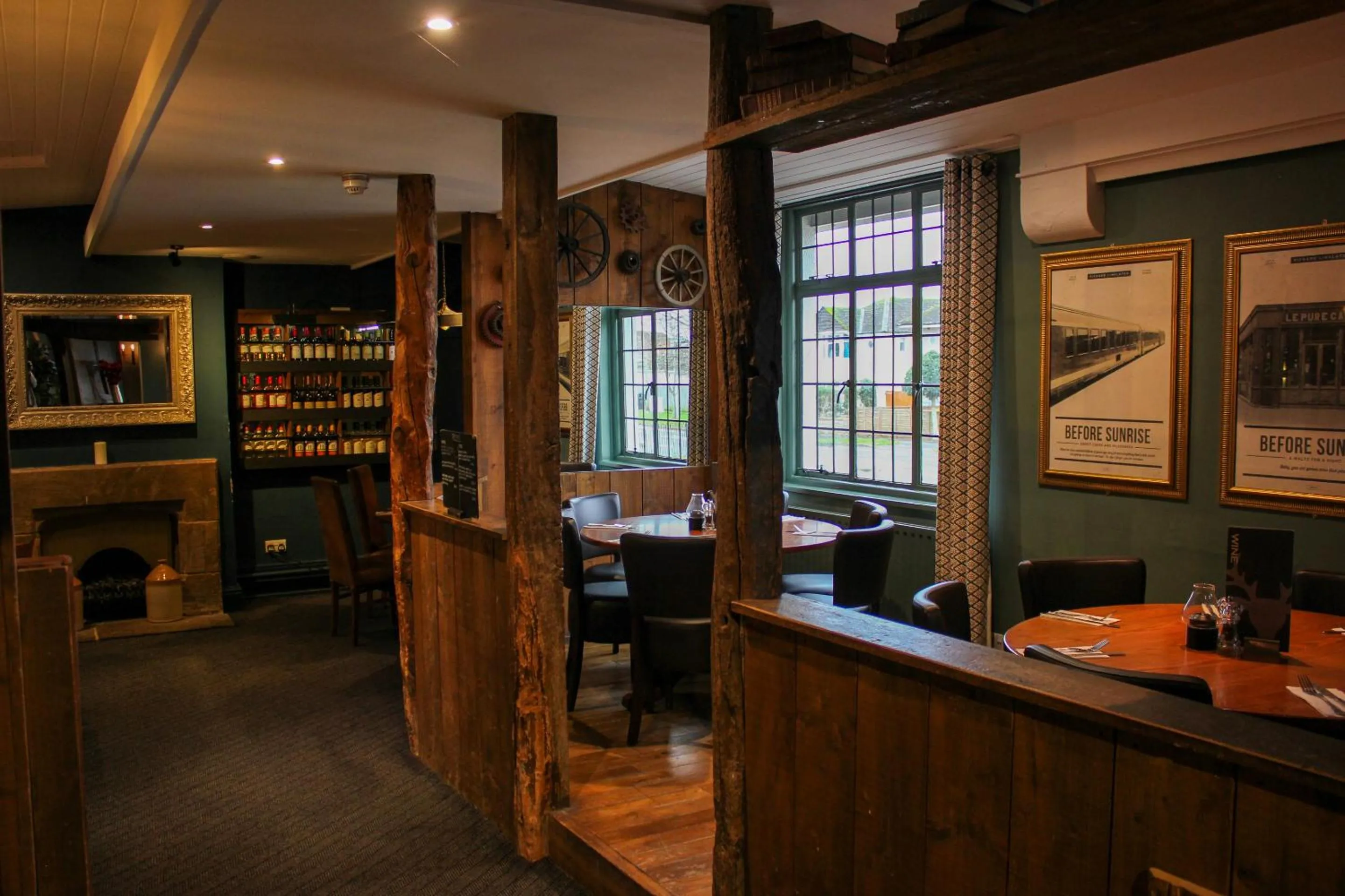 Dining area in The White Hart