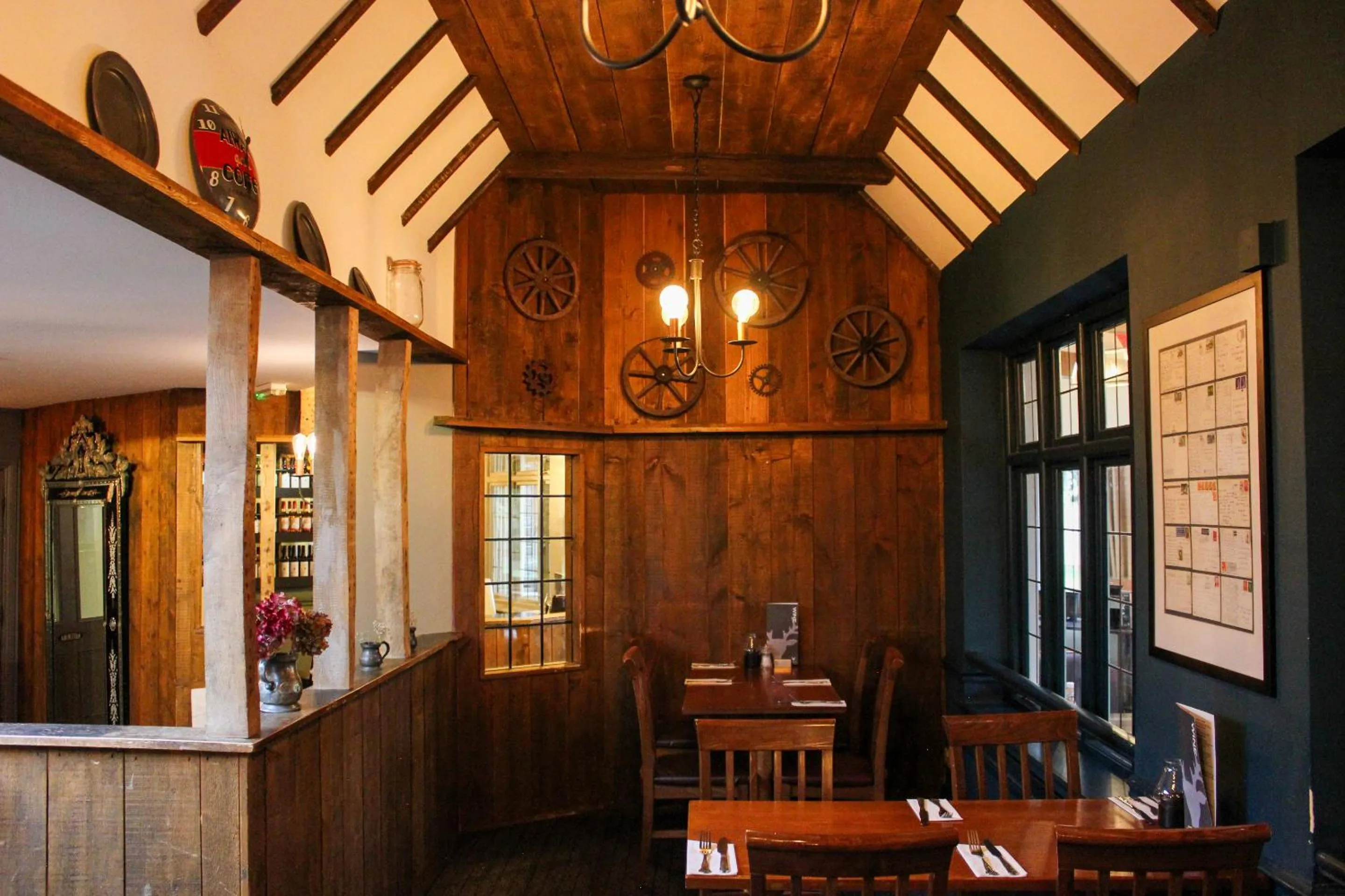 Dining area in The White Hart