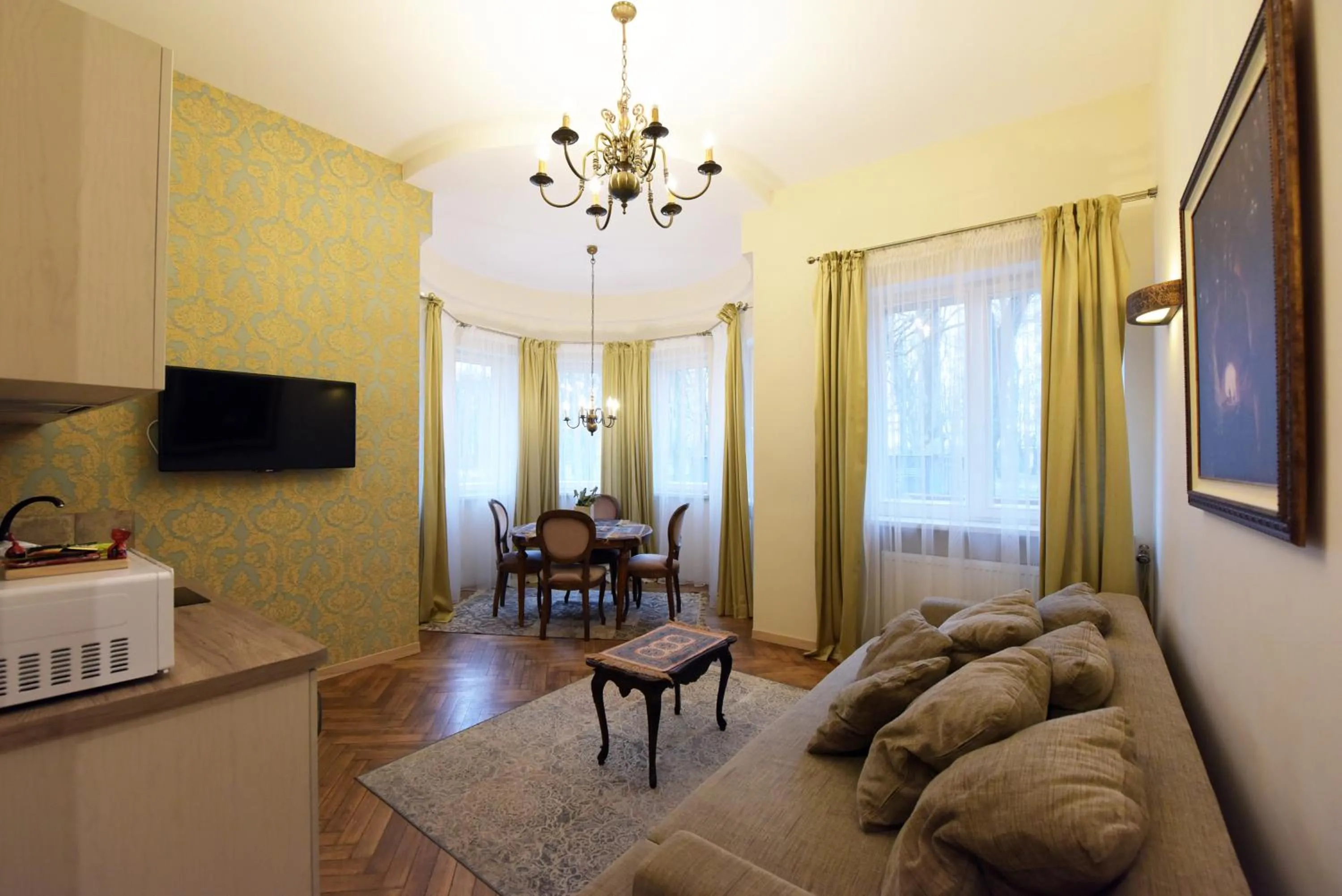 Living room in KUBU namai