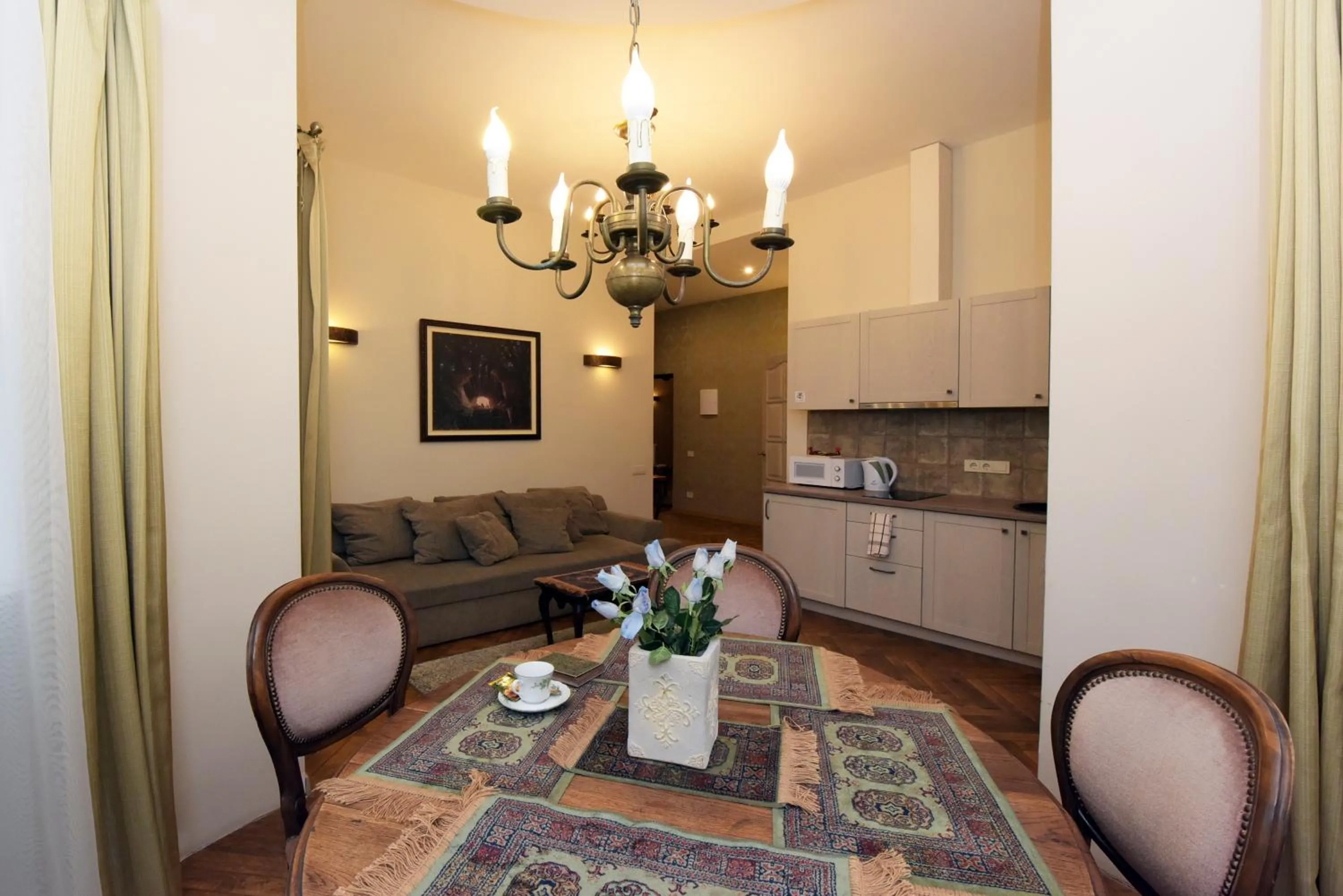 Living room in KUBU namai