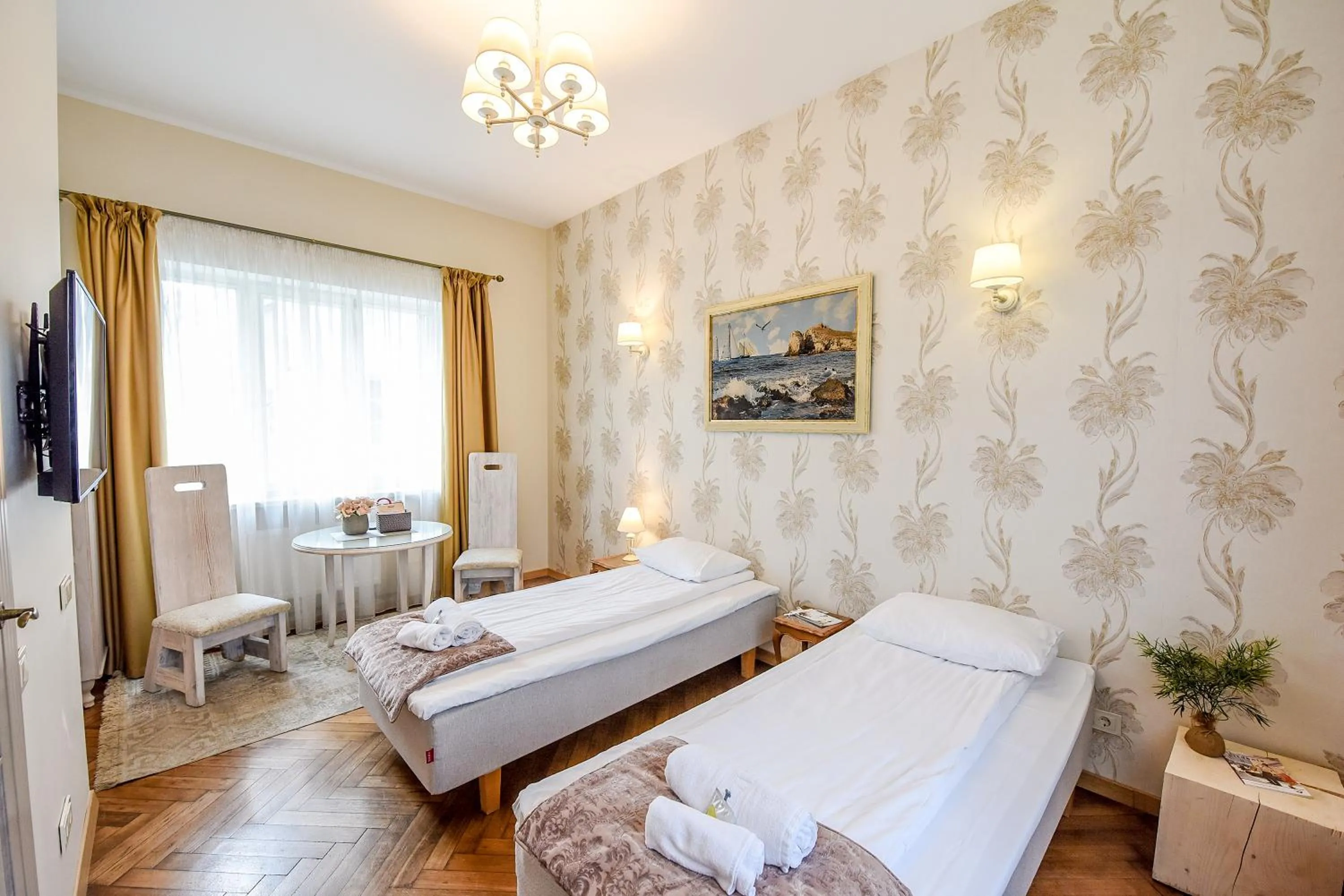Photo of the whole room, Bed in KUBU namai