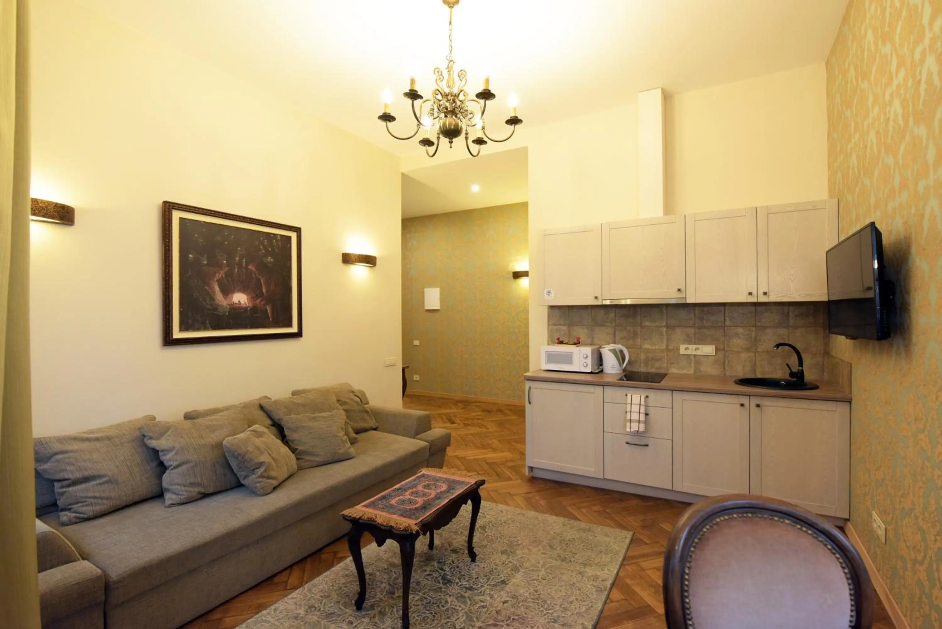 Living room in KUBU namai