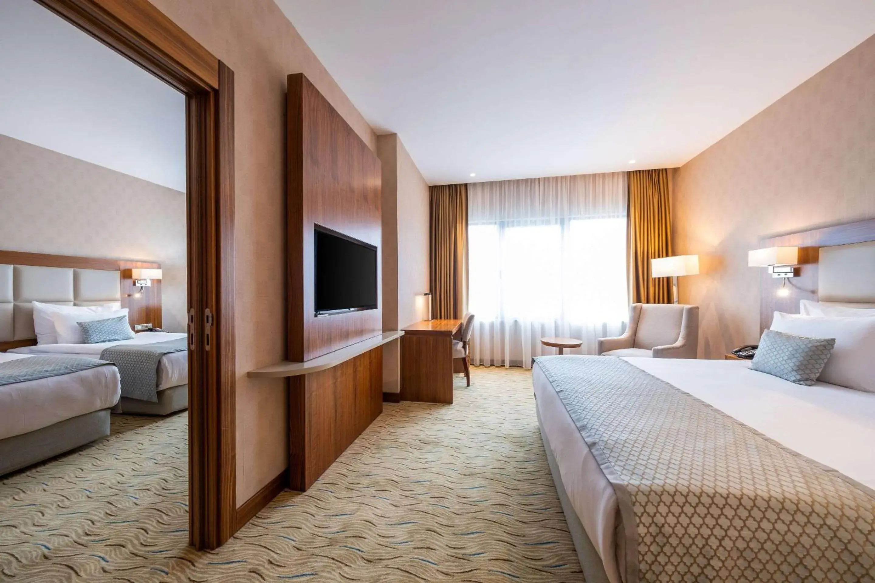 Bedroom, Bed in Clarion Hotel Istanbul Mahmutbey Bedroom, Bed in Clarion Hotel Istanbul Mahmutbey