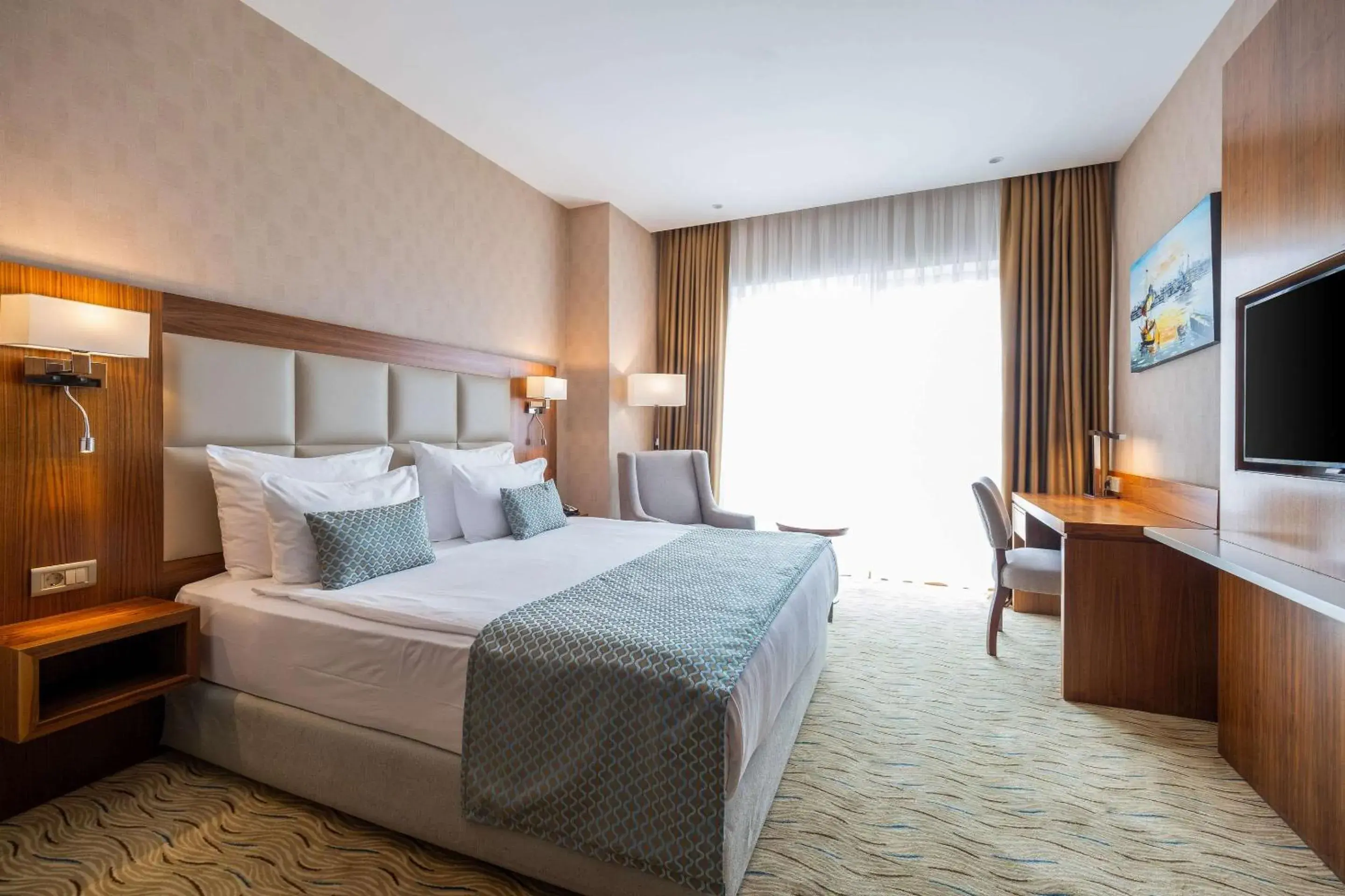 Bedroom, Bed in Clarion Hotel Istanbul Mahmutbey Bedroom, Bed in Clarion Hotel Istanbul Mahmutbey