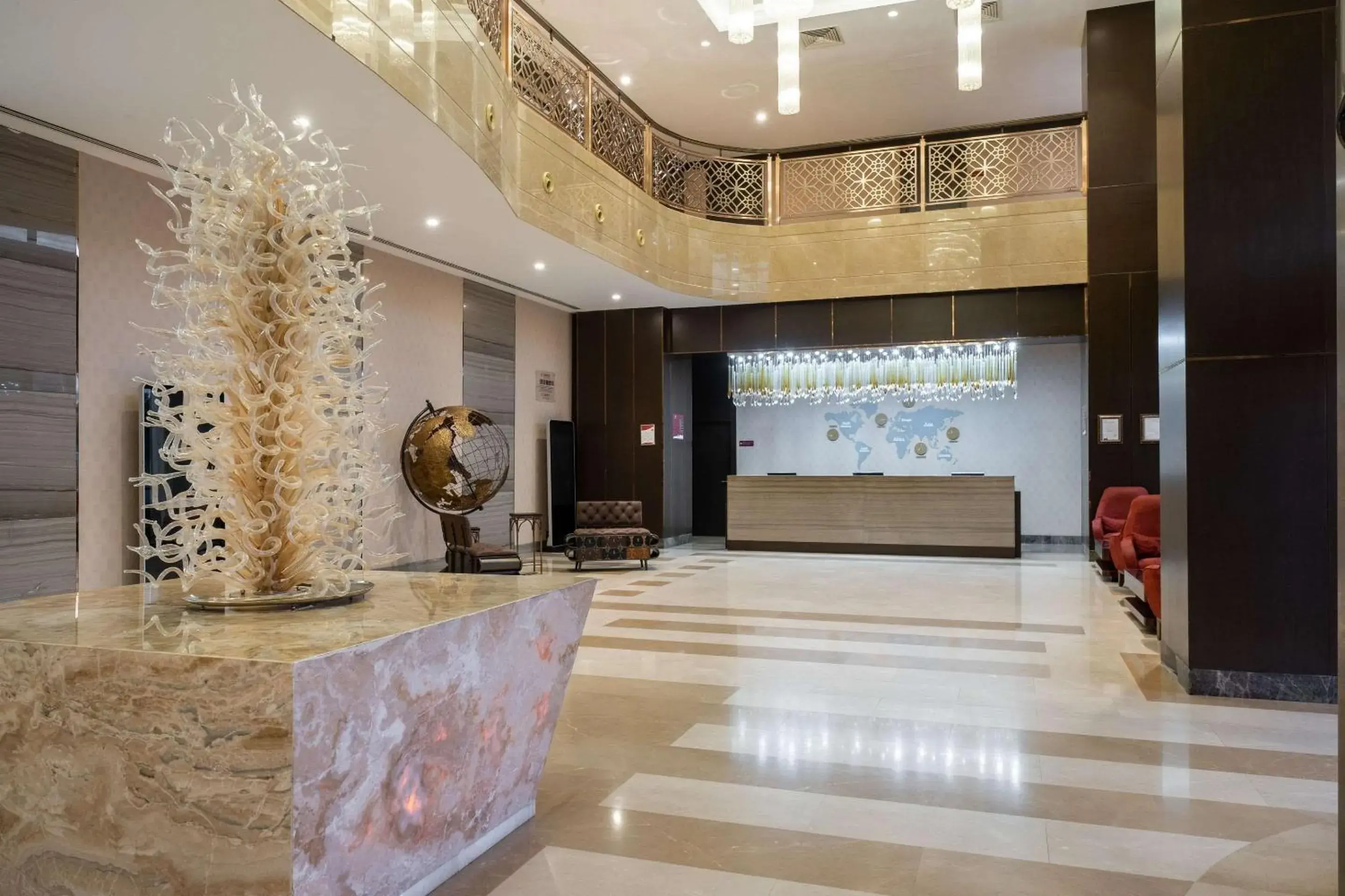 Lobby or reception in Clarion Hotel Istanbul Mahmutbey Lobby or reception in Clarion Hotel Istanbul Mahmutbey
