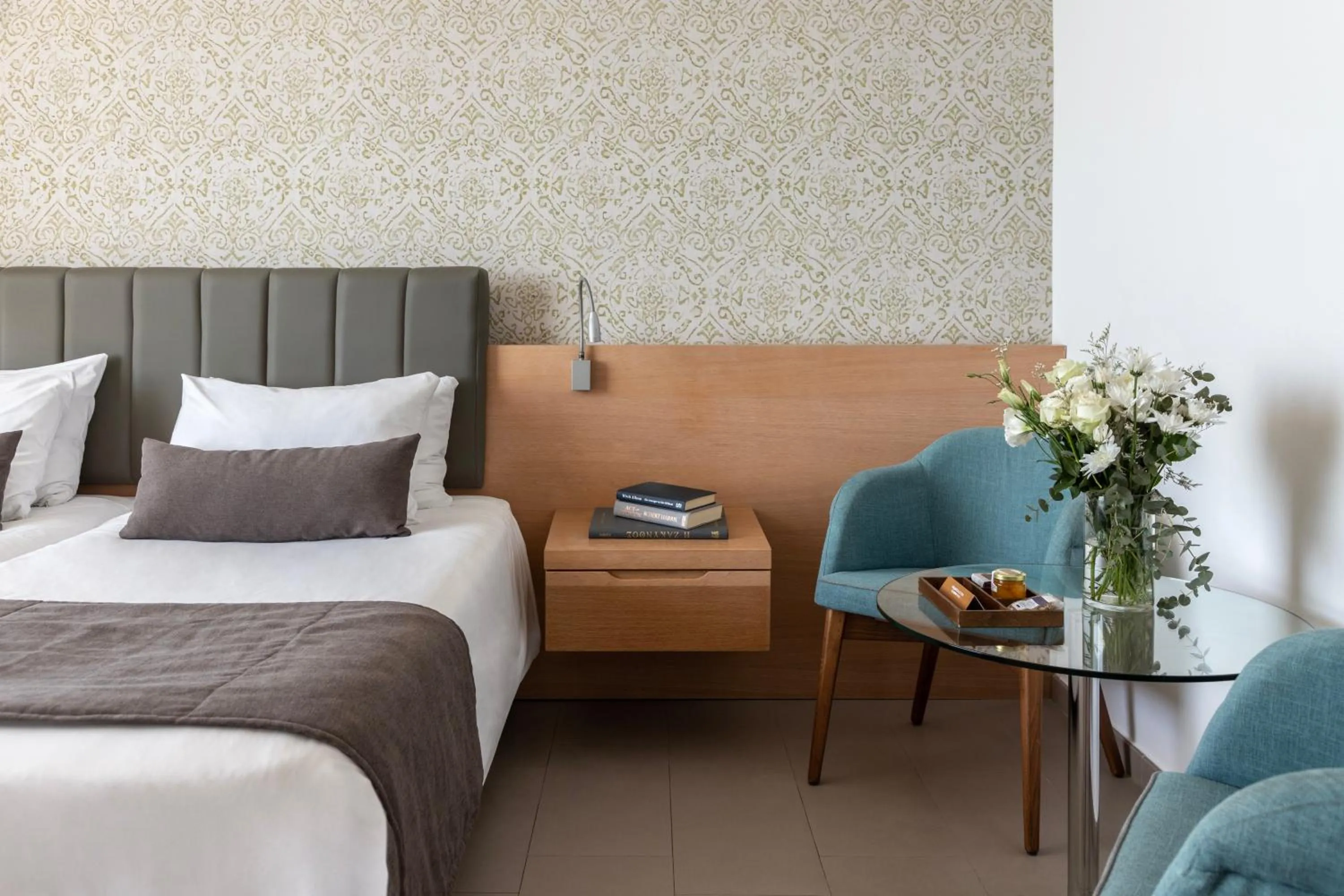 Bed in Royal Apollonia by Louis Hotels