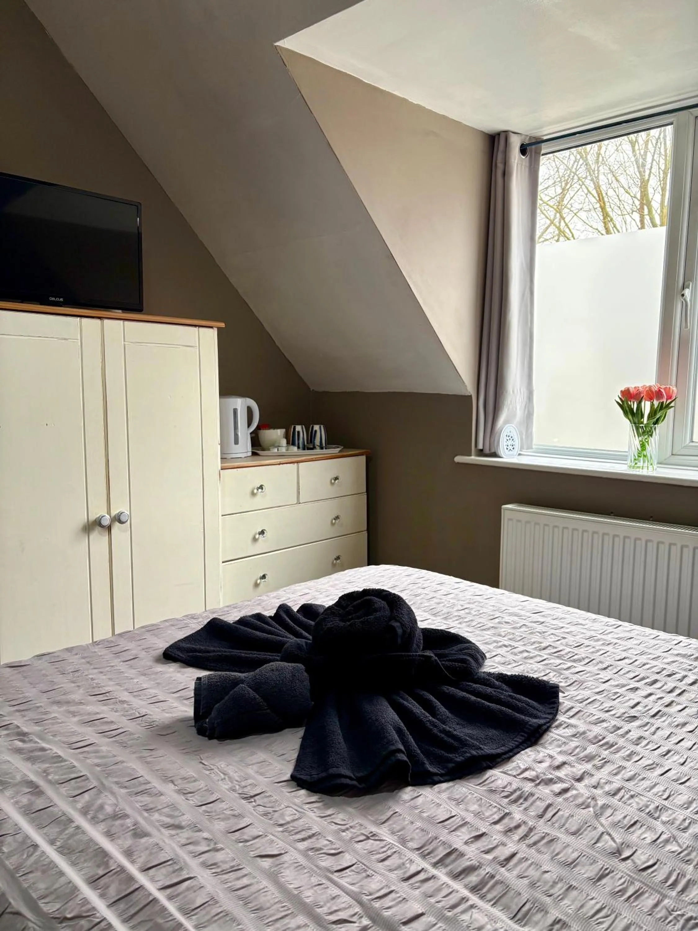 Bed in Travellers Rest Motel