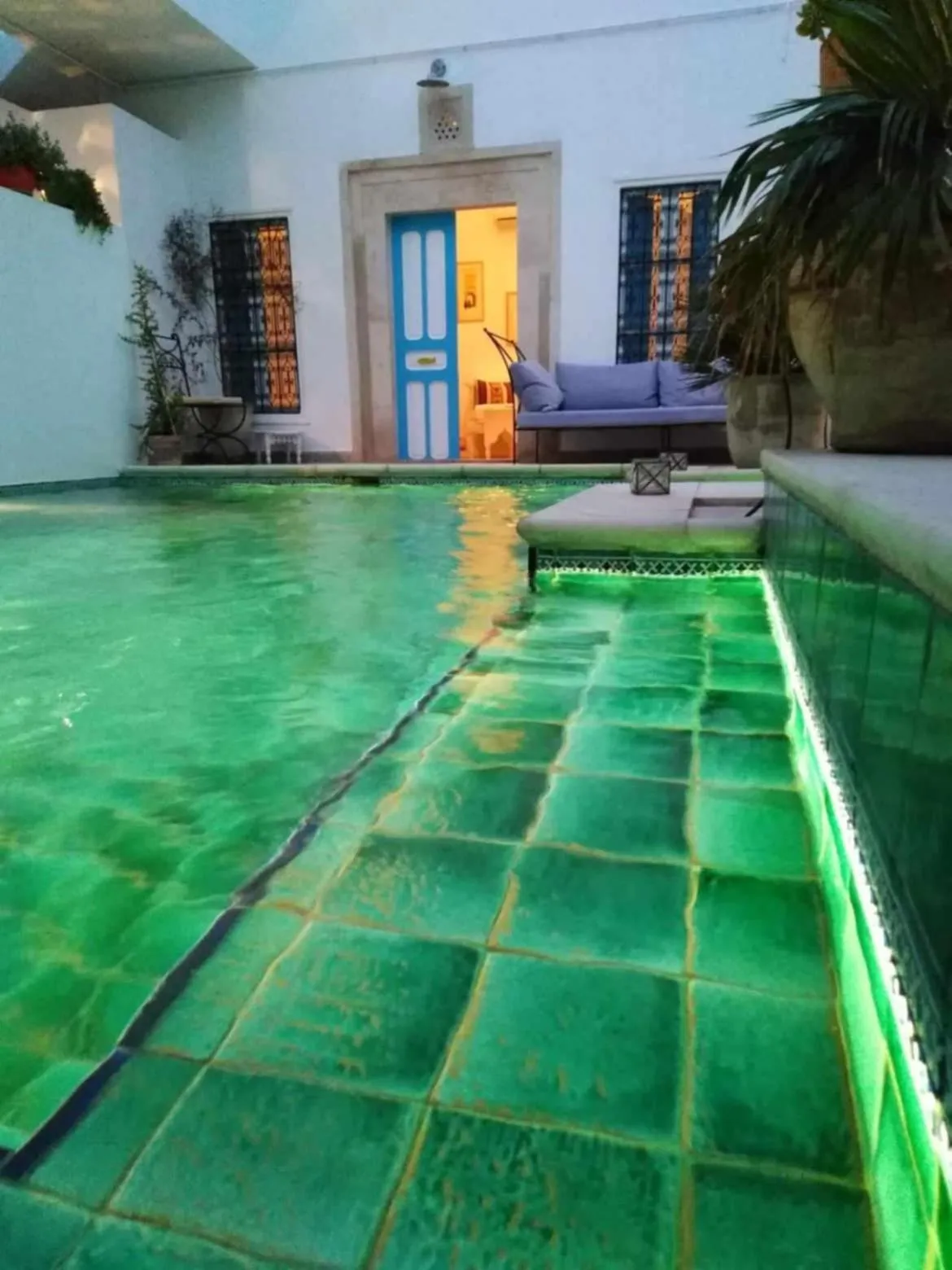 Swimming pool in Dar R'Bat, Maison d'Hôtes de charme
