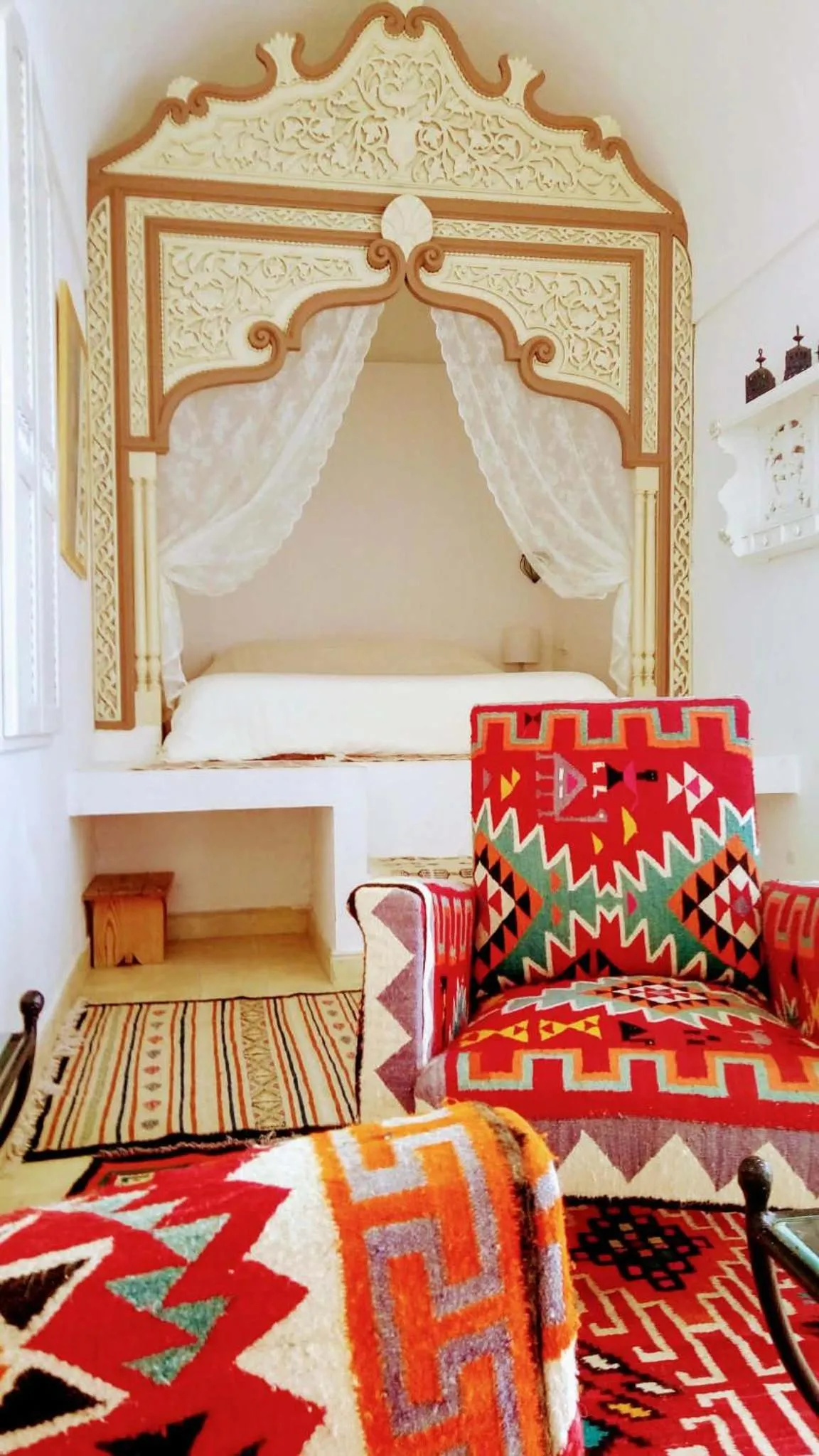 Bed in Dar R'Bat, Maison d'Hôtes de charme