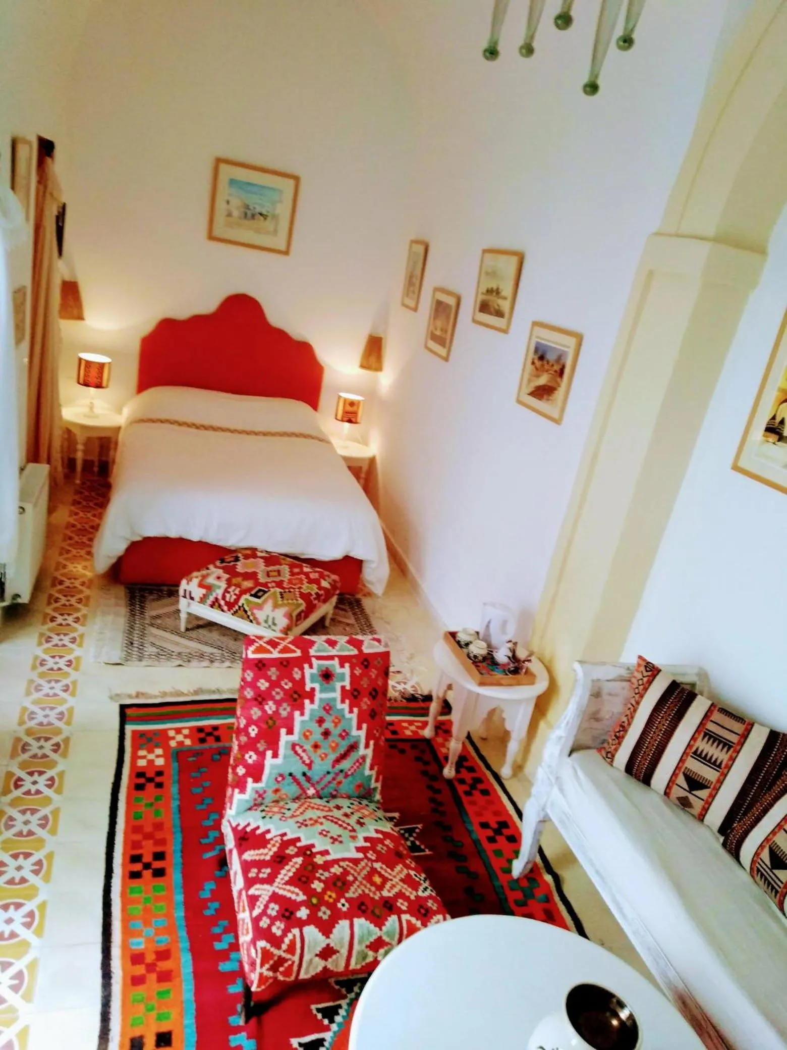 Bed in Dar R'Bat, Maison d'Hôtes de charme